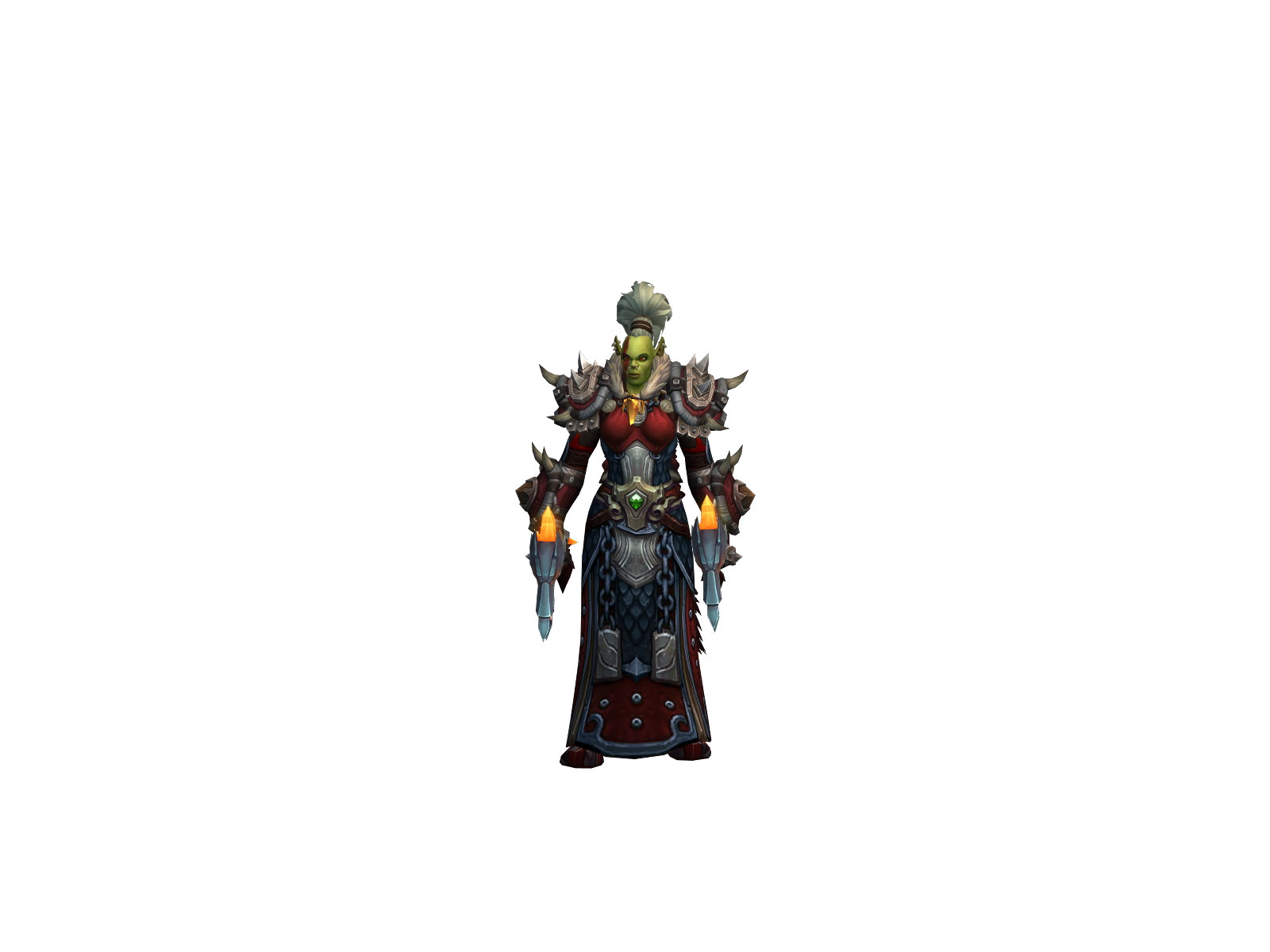 Mizrabel 3D character render