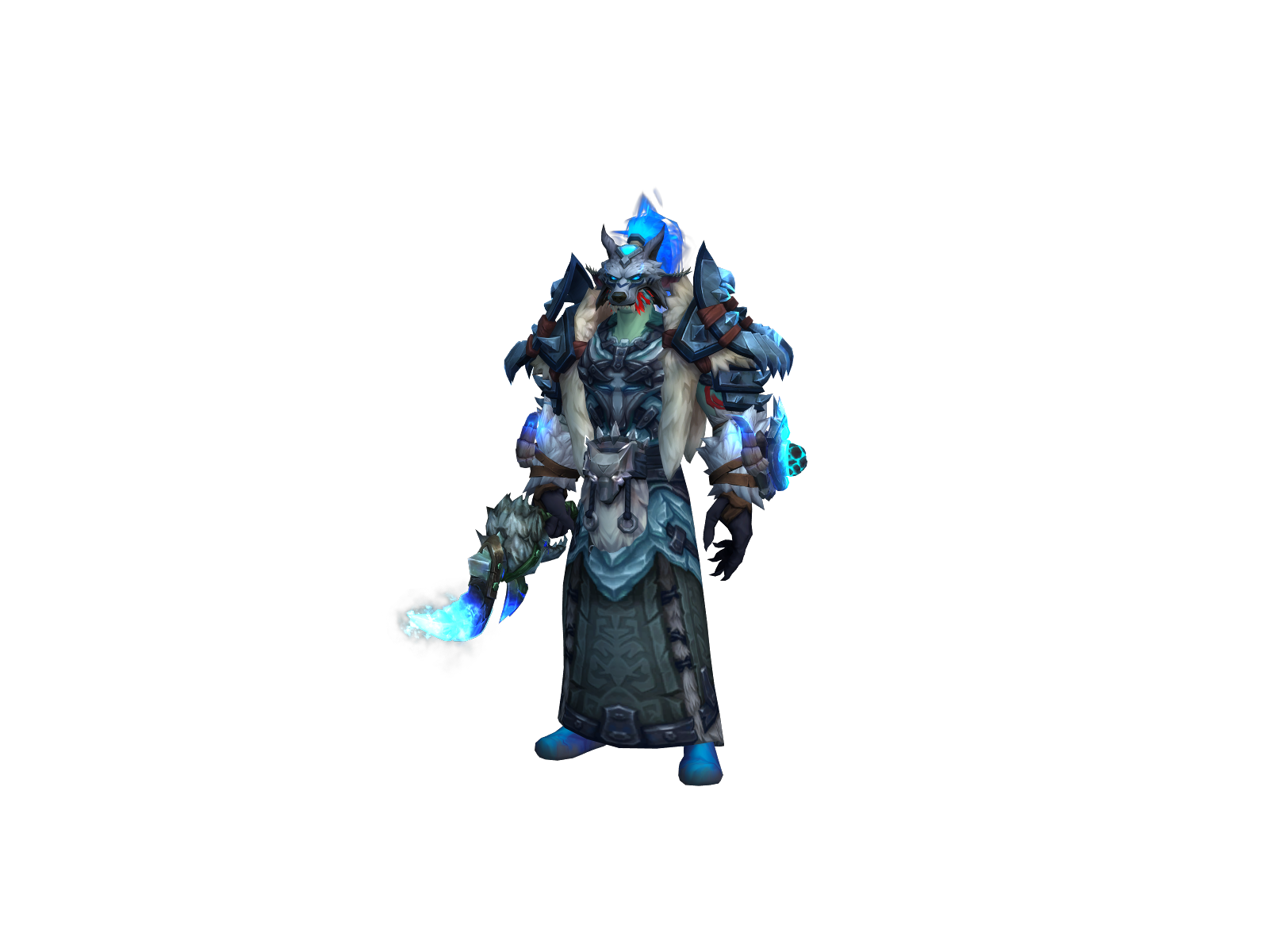 Tornader 3D character render