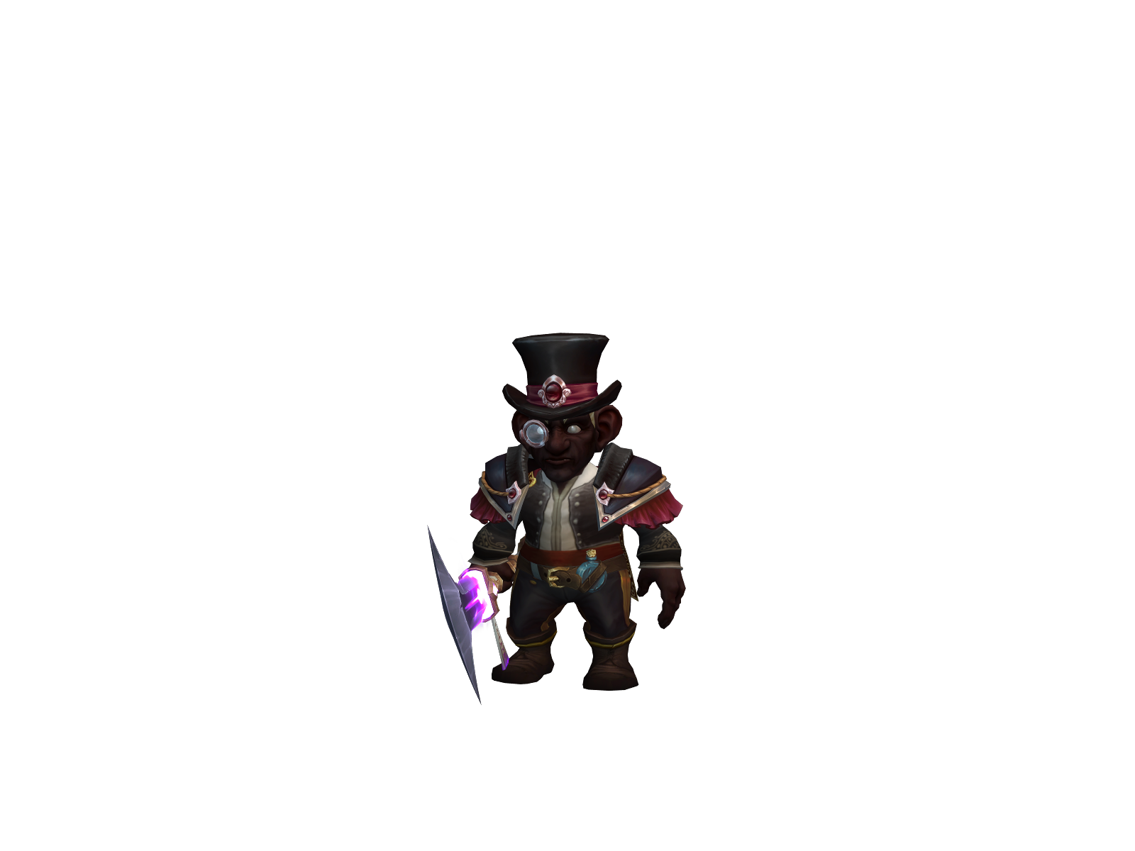 Shortyruckus 3D character render