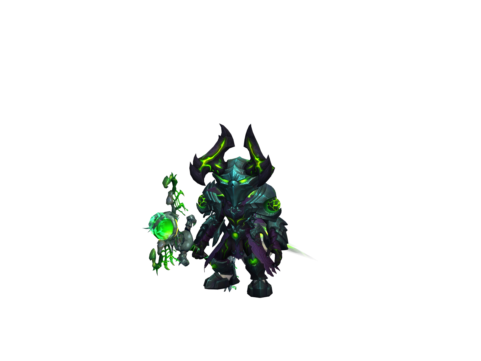 Warfox 3D character render