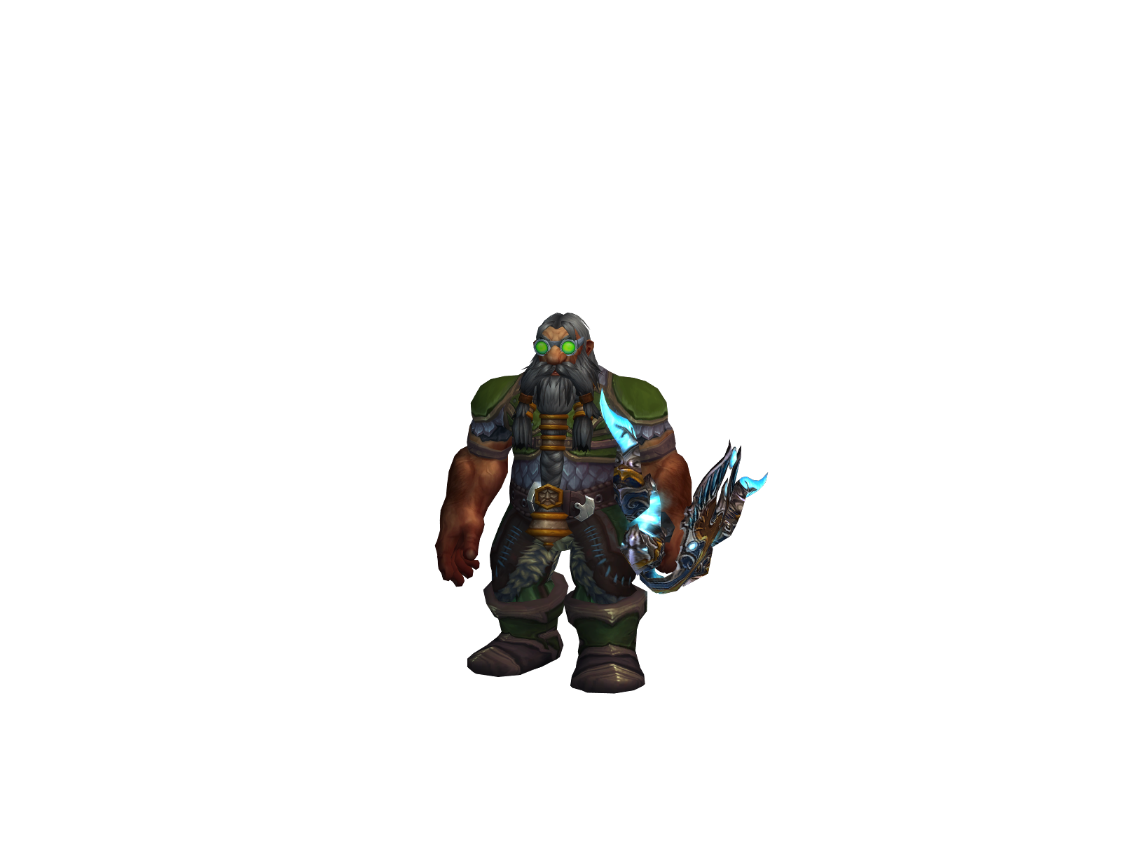 Thoror 3D character render