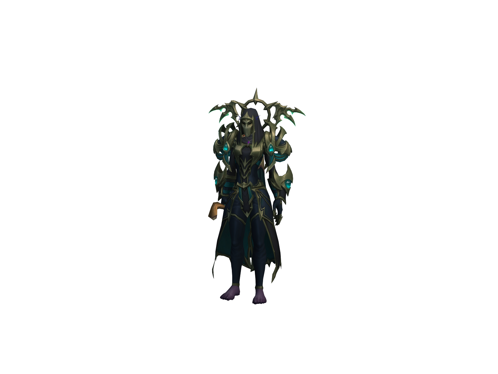 Shatpants 3D character render