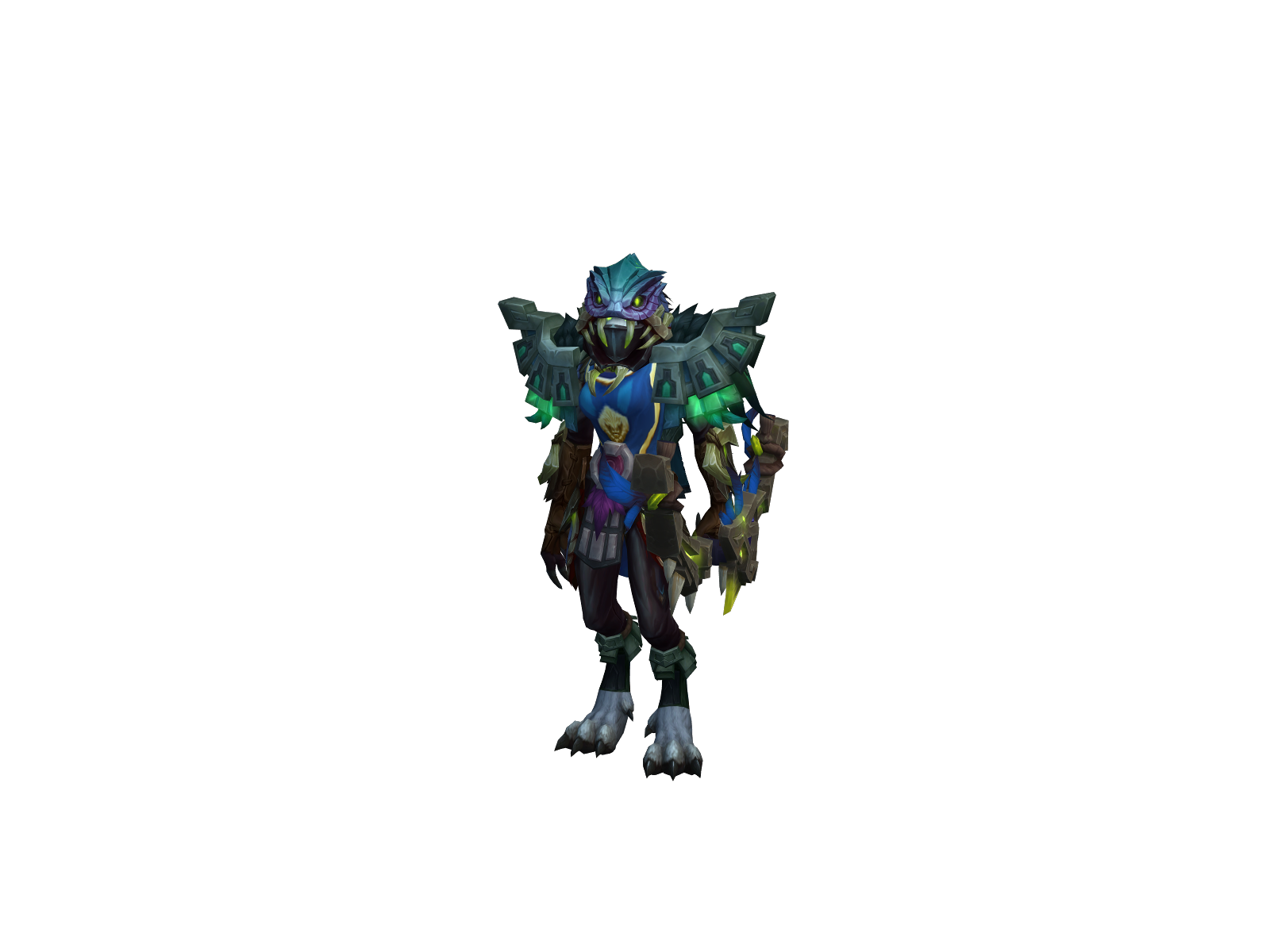 Pely 3D character render