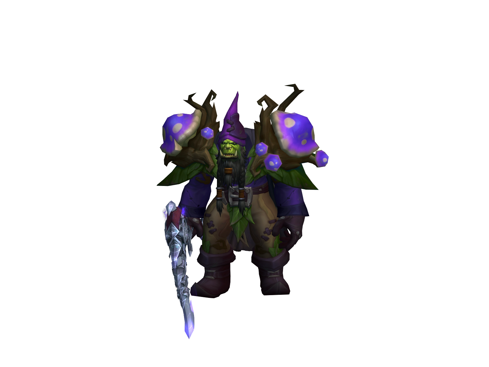 Zuggers 3D character render