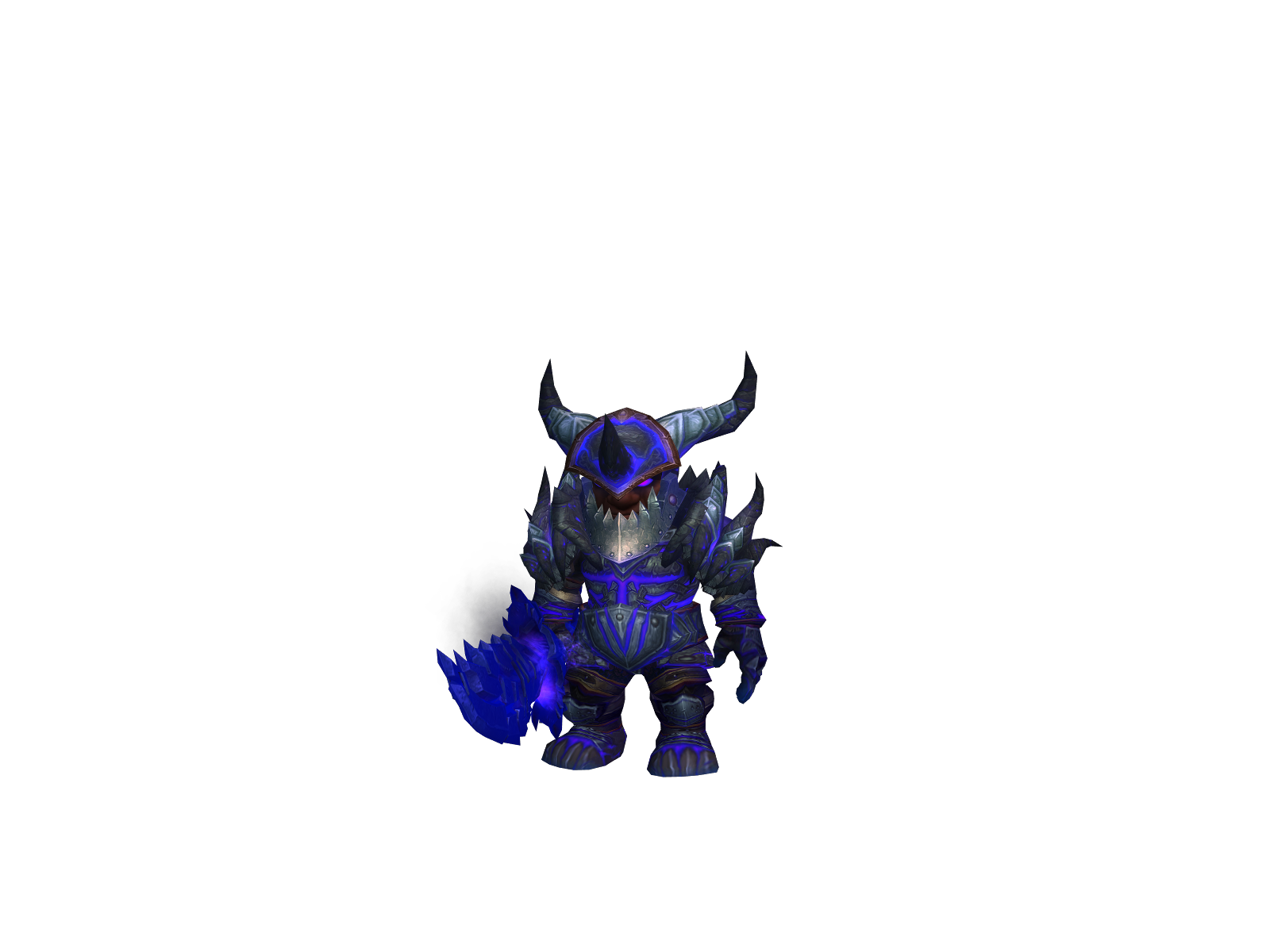 Reigning 3D character render