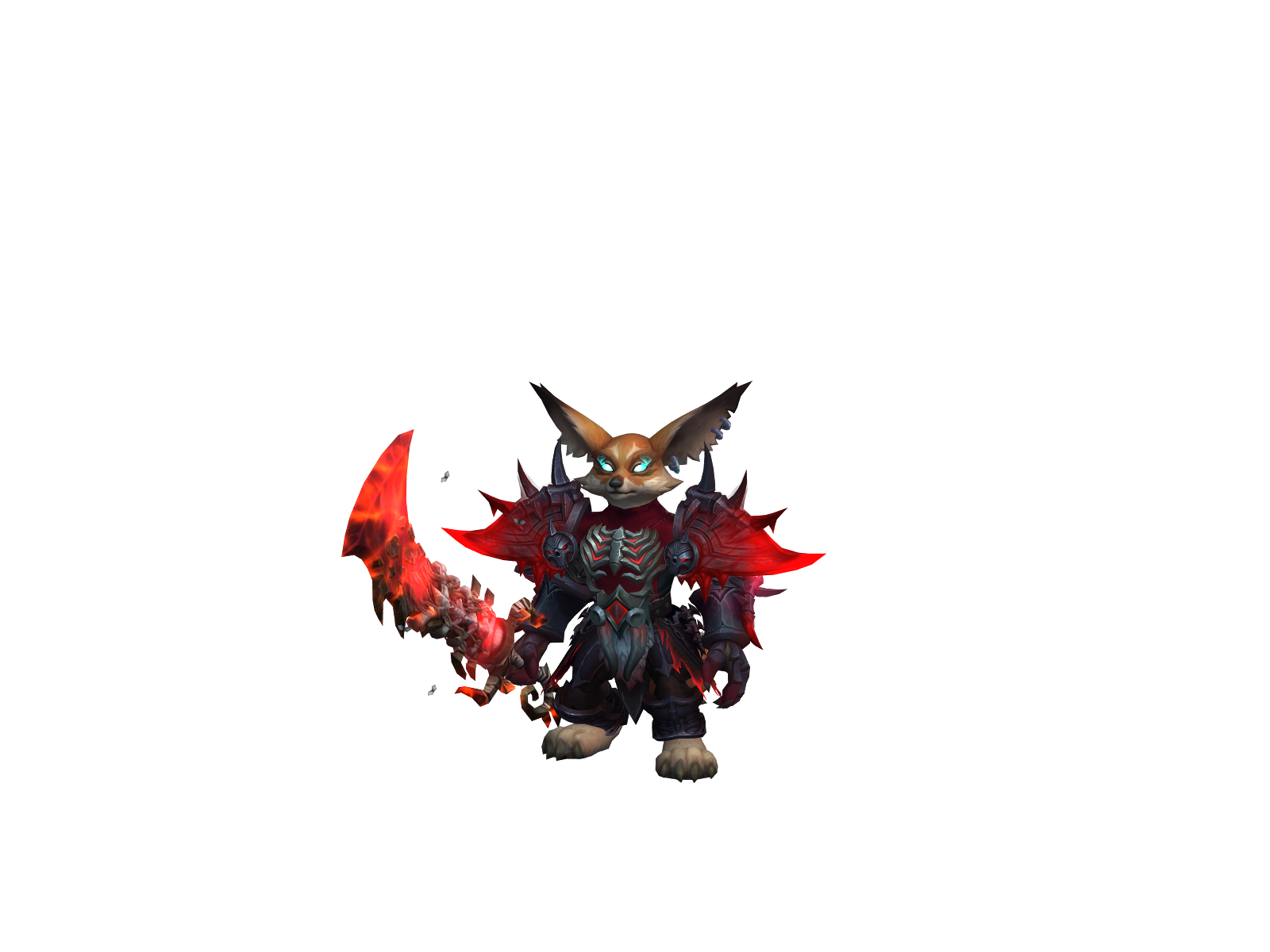 Kên 3D character render