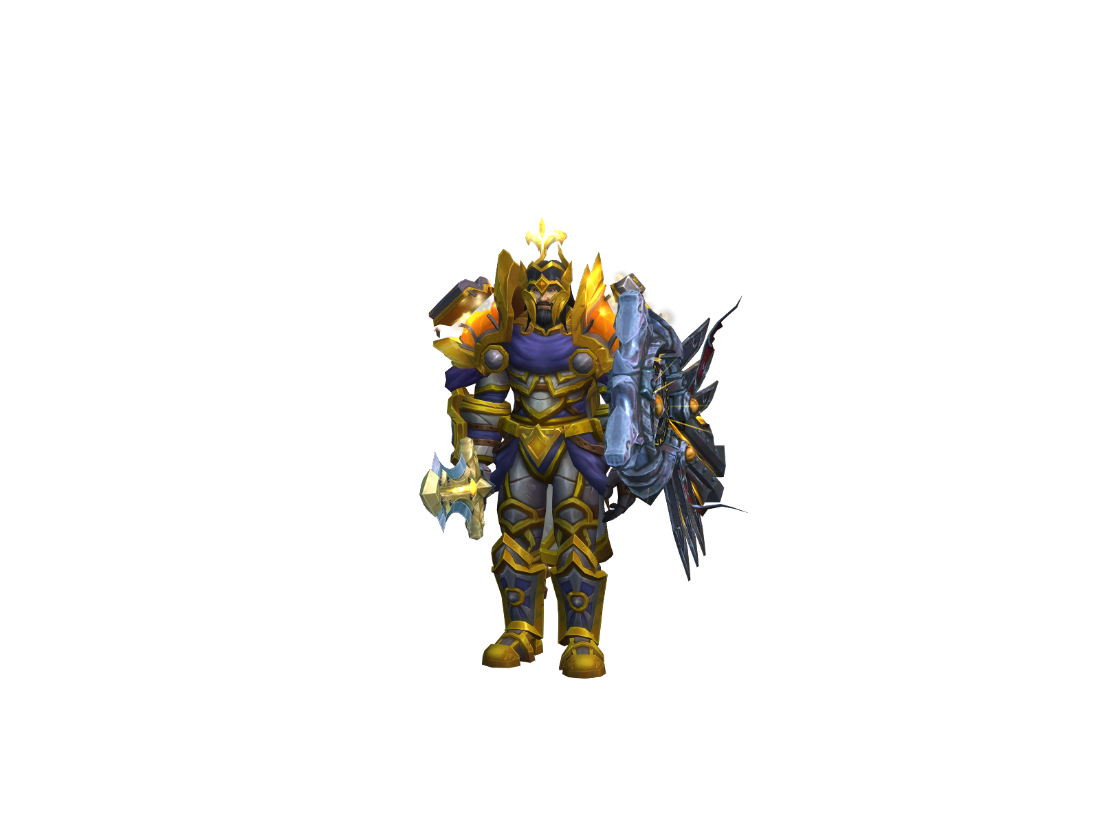 Oathseeker 3D character render