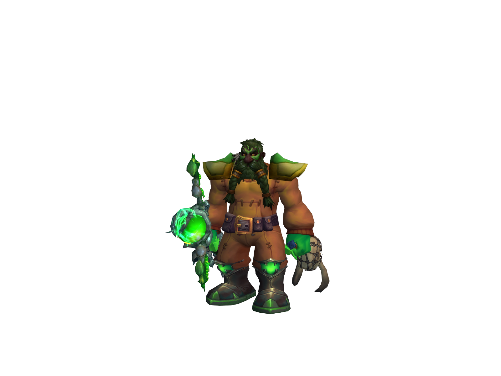 Bainban 3D character render