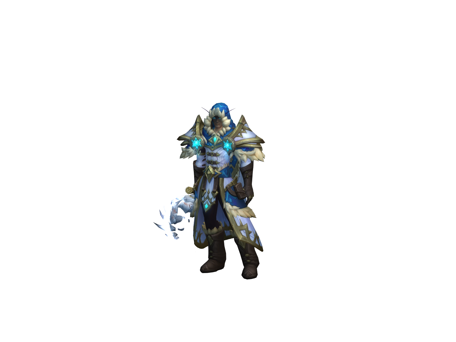 Damort 3D character render