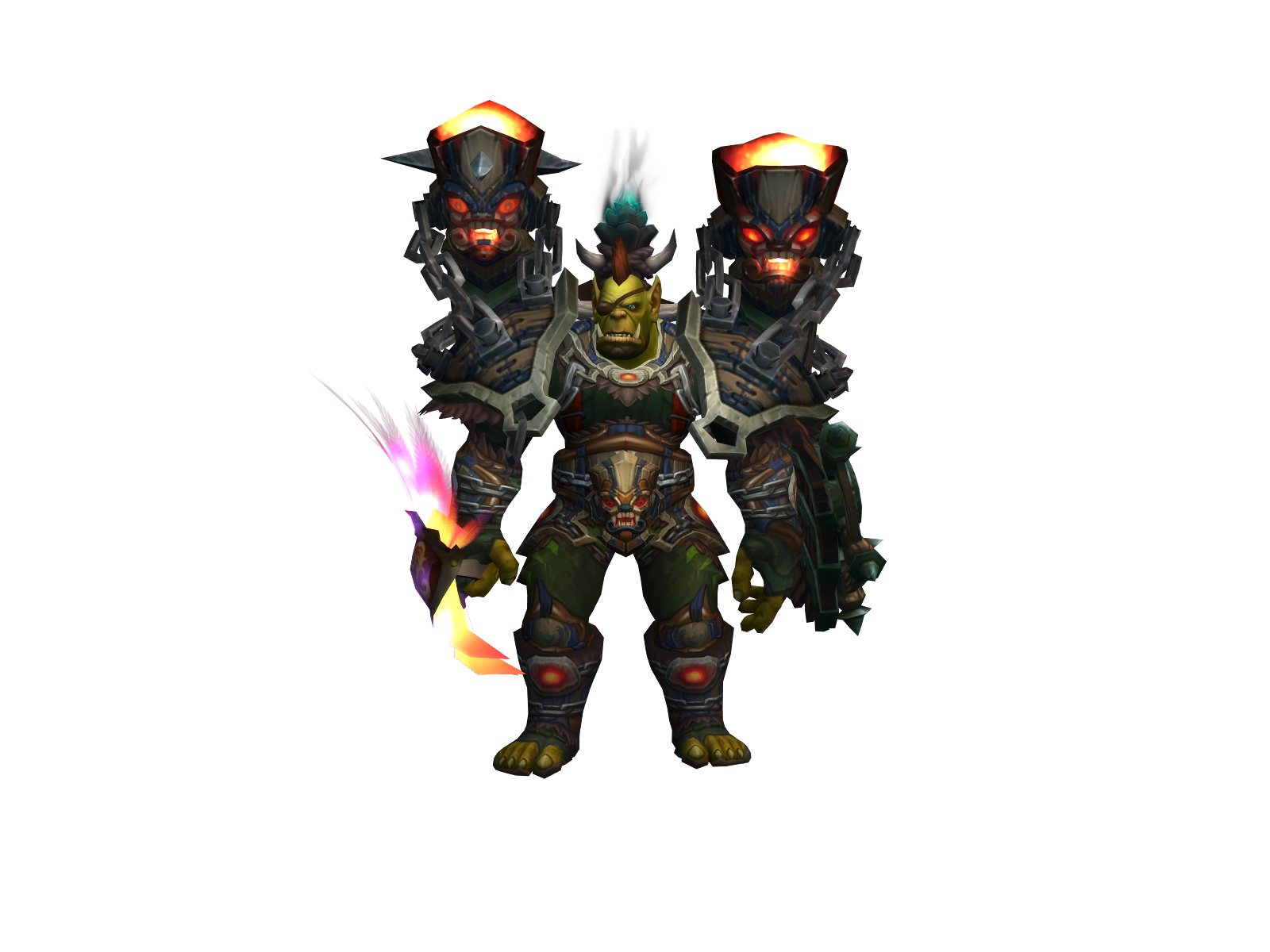 Boltzilla 3D character render