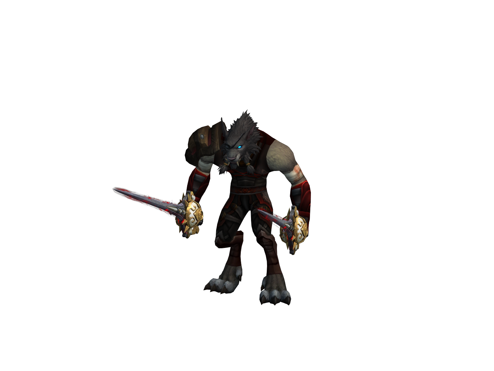 Oswicklorcan 3D character render