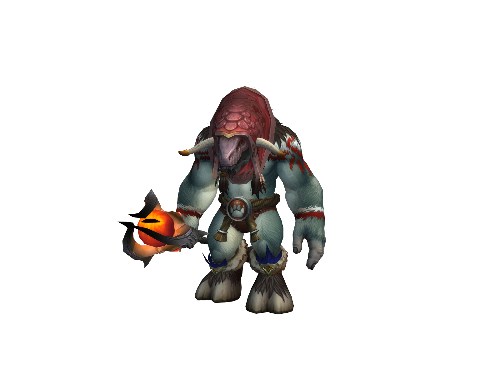 Rampanthoof 3D character render