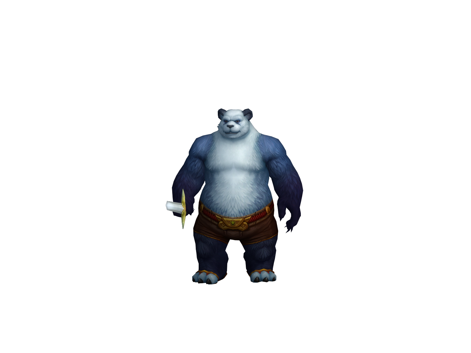 Bamboozled 3D character render