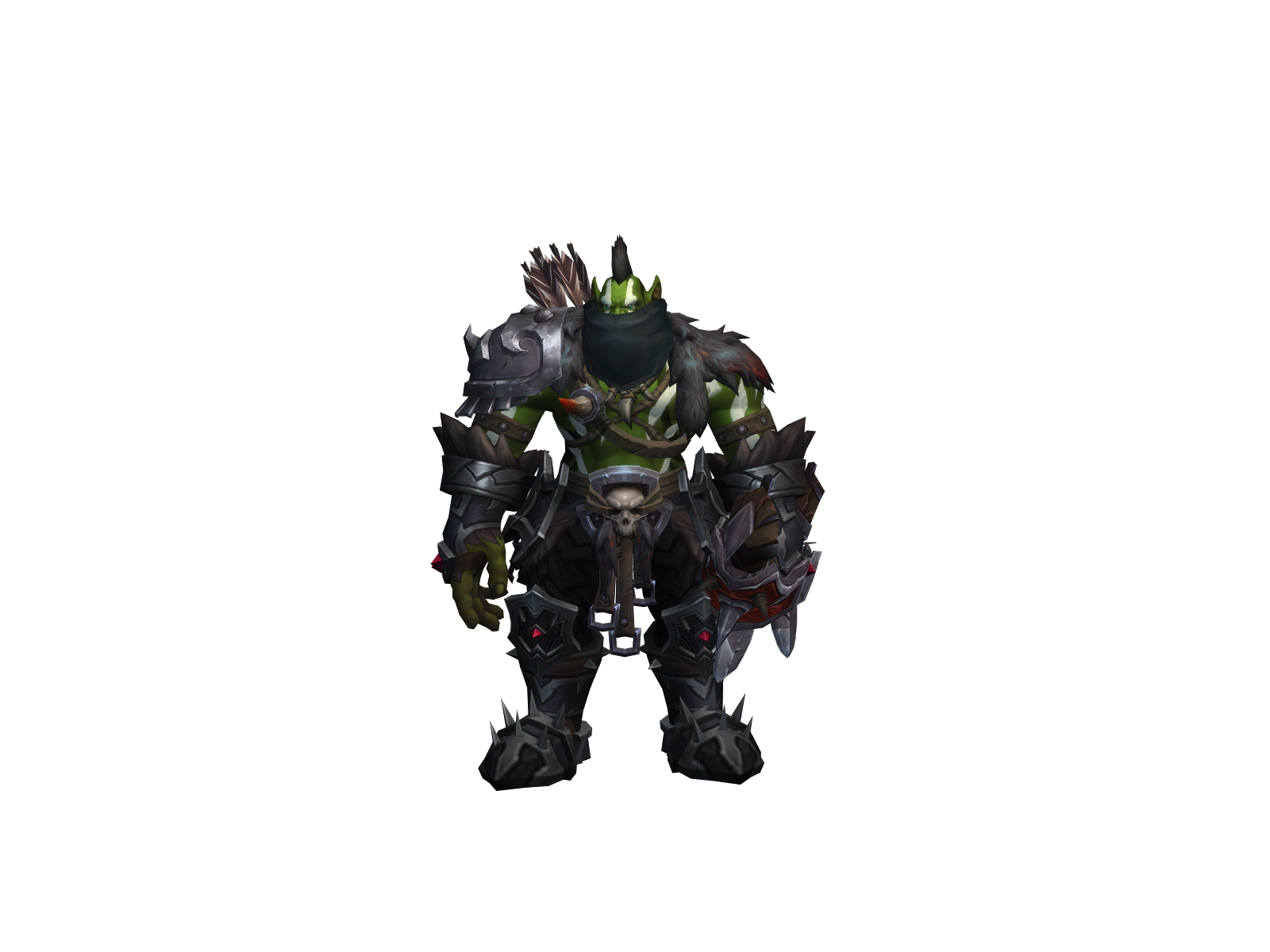 Alorav 3D character render