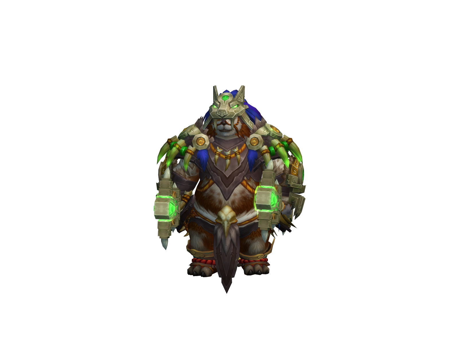 Kazzamonk 3D character render