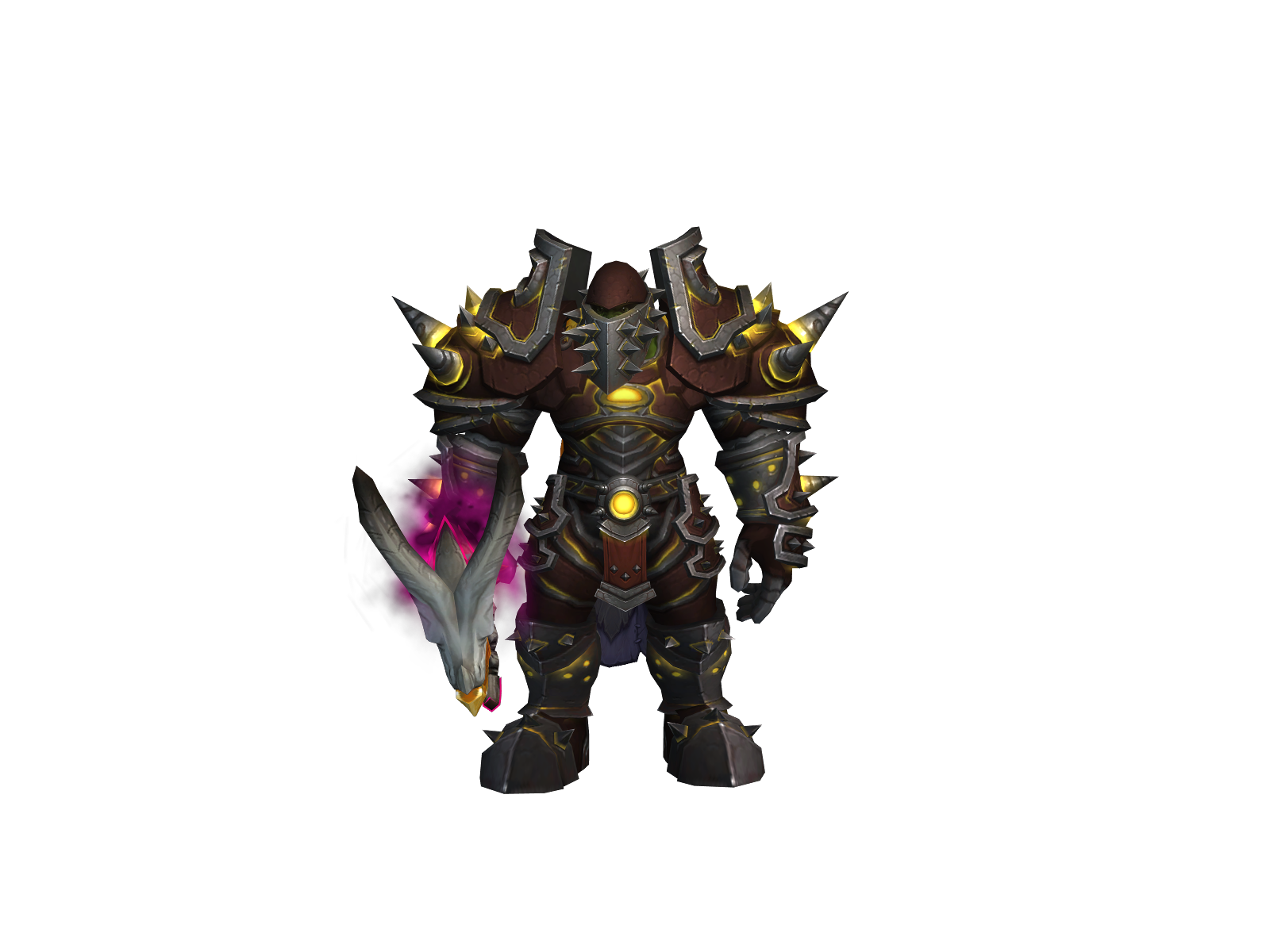 Amputatè 3D character render