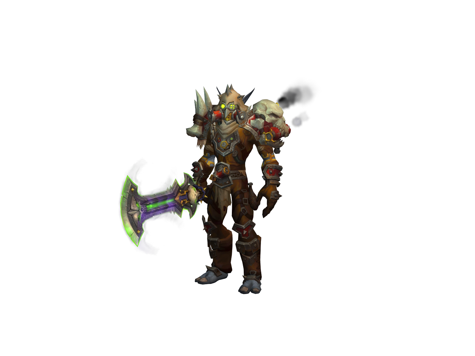 Axefury 3D character render