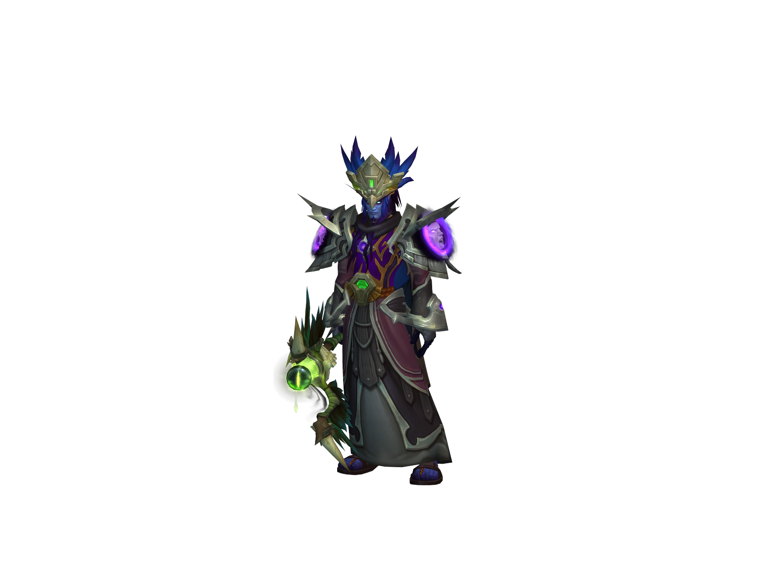Shalorye 3D character render