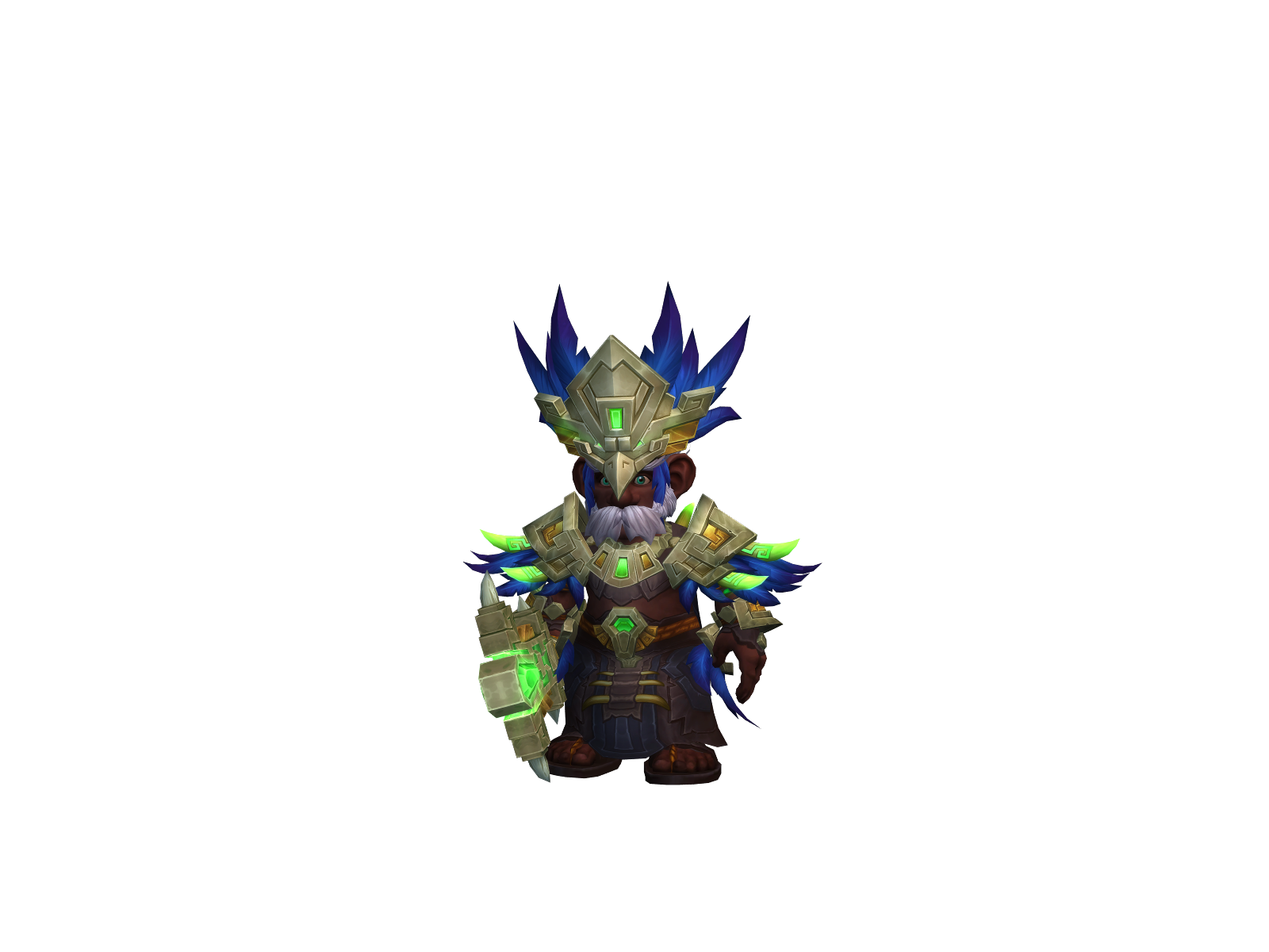 Kazzapriest 3D character render