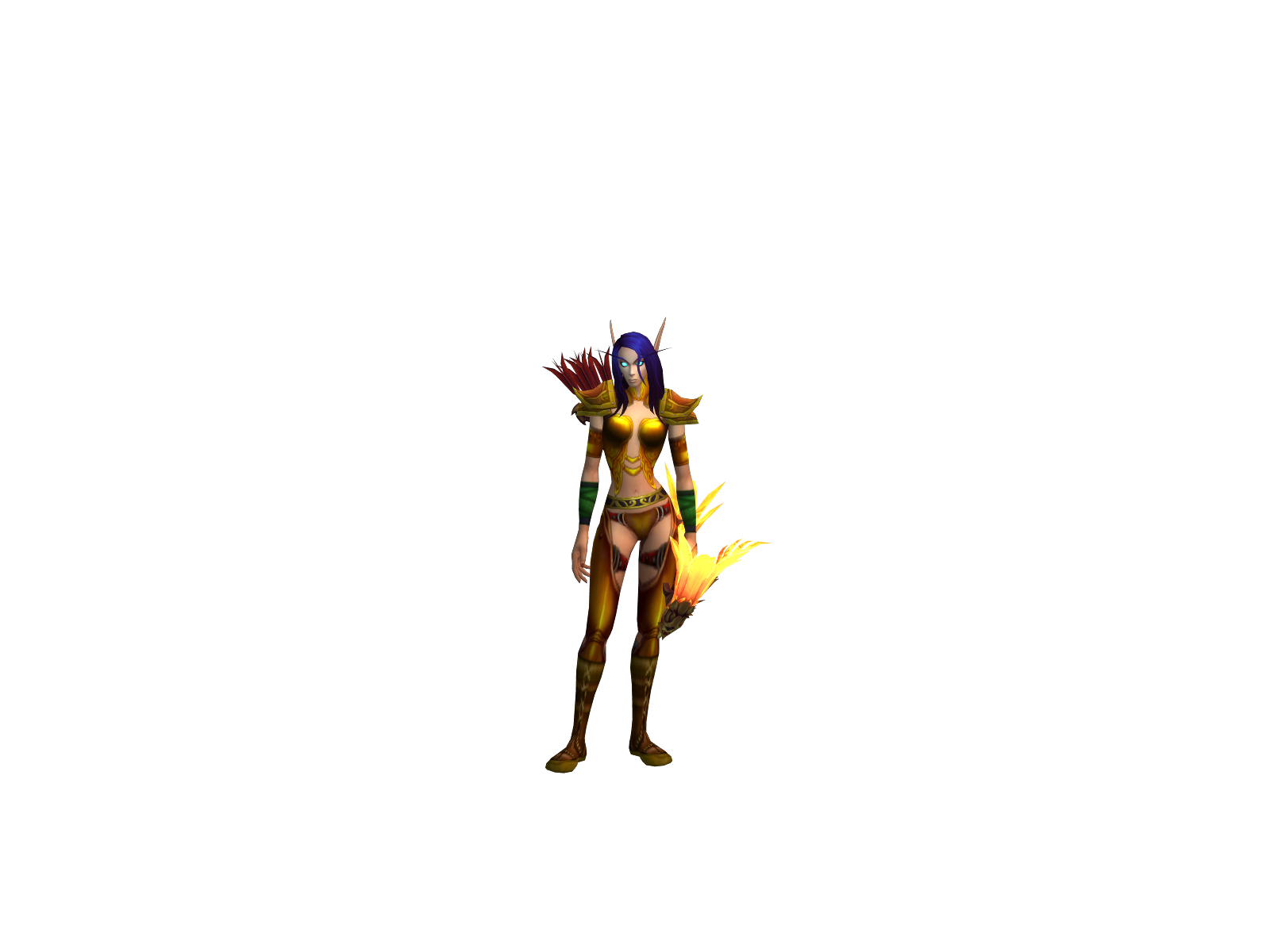 Emptty 3D character render