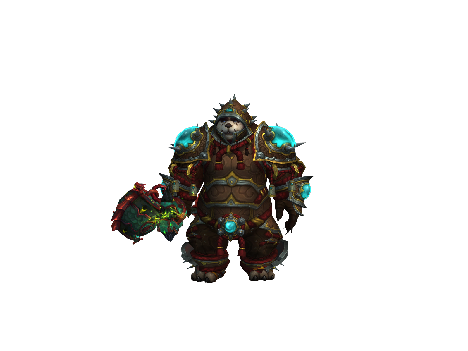 Tykwando 3D character render