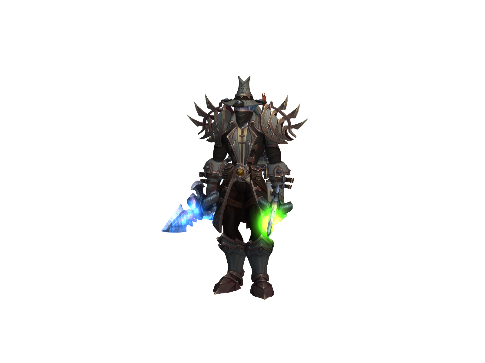 Zitihait 3D character render