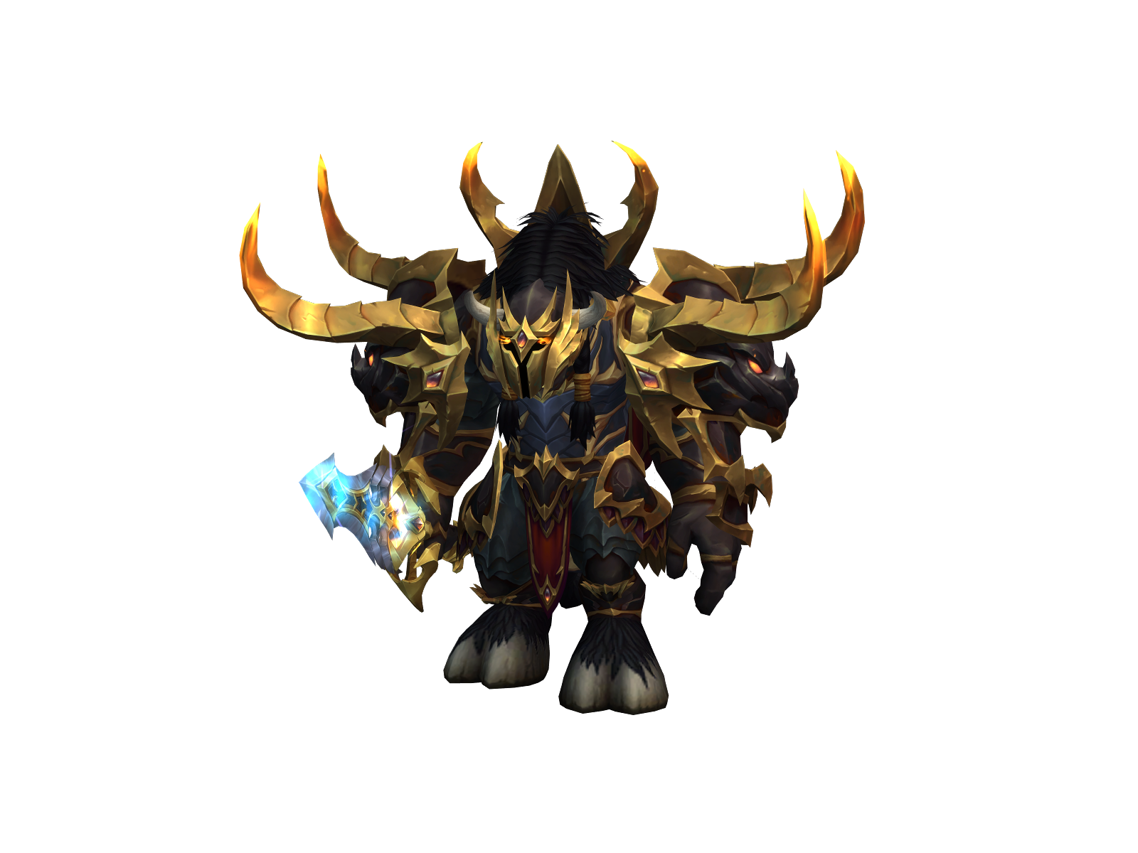 Tontrill 3D character render