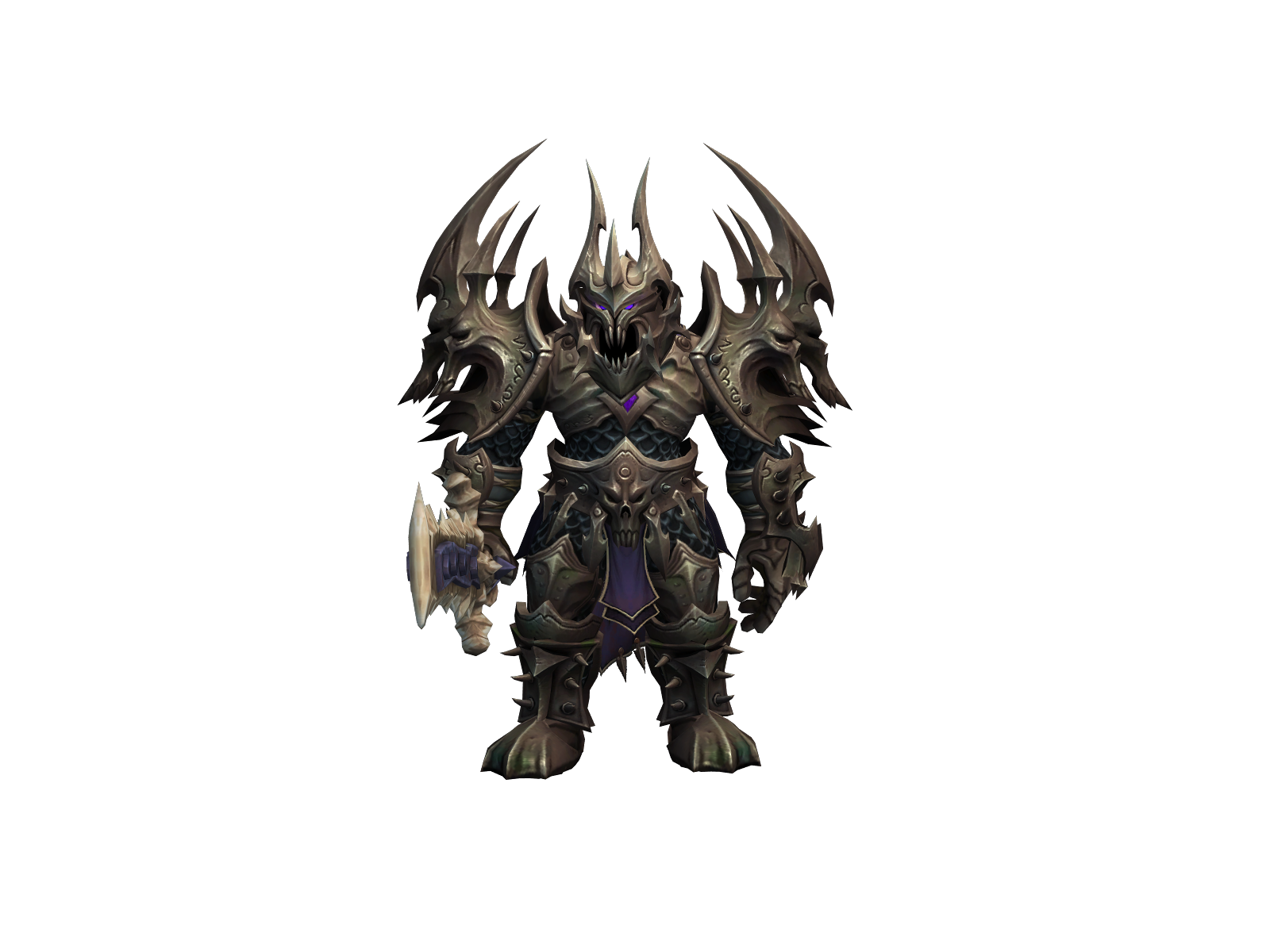 Eckzilla 3D character render