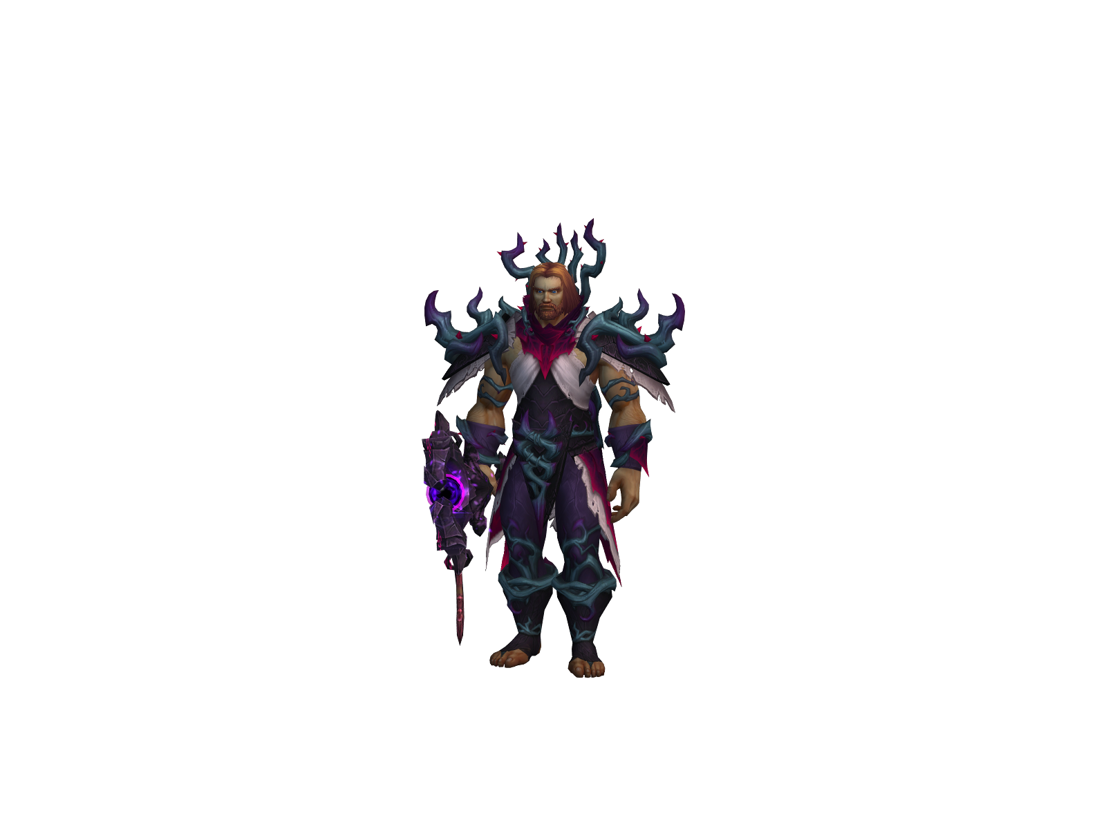 Darkpast 3D character render