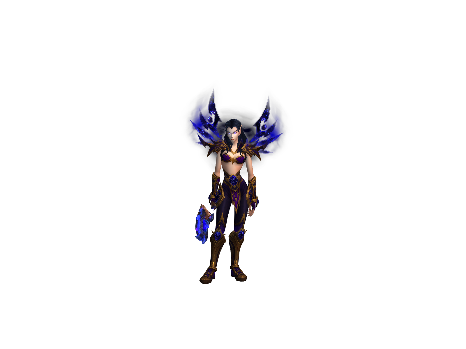 Celestelle 3D character render