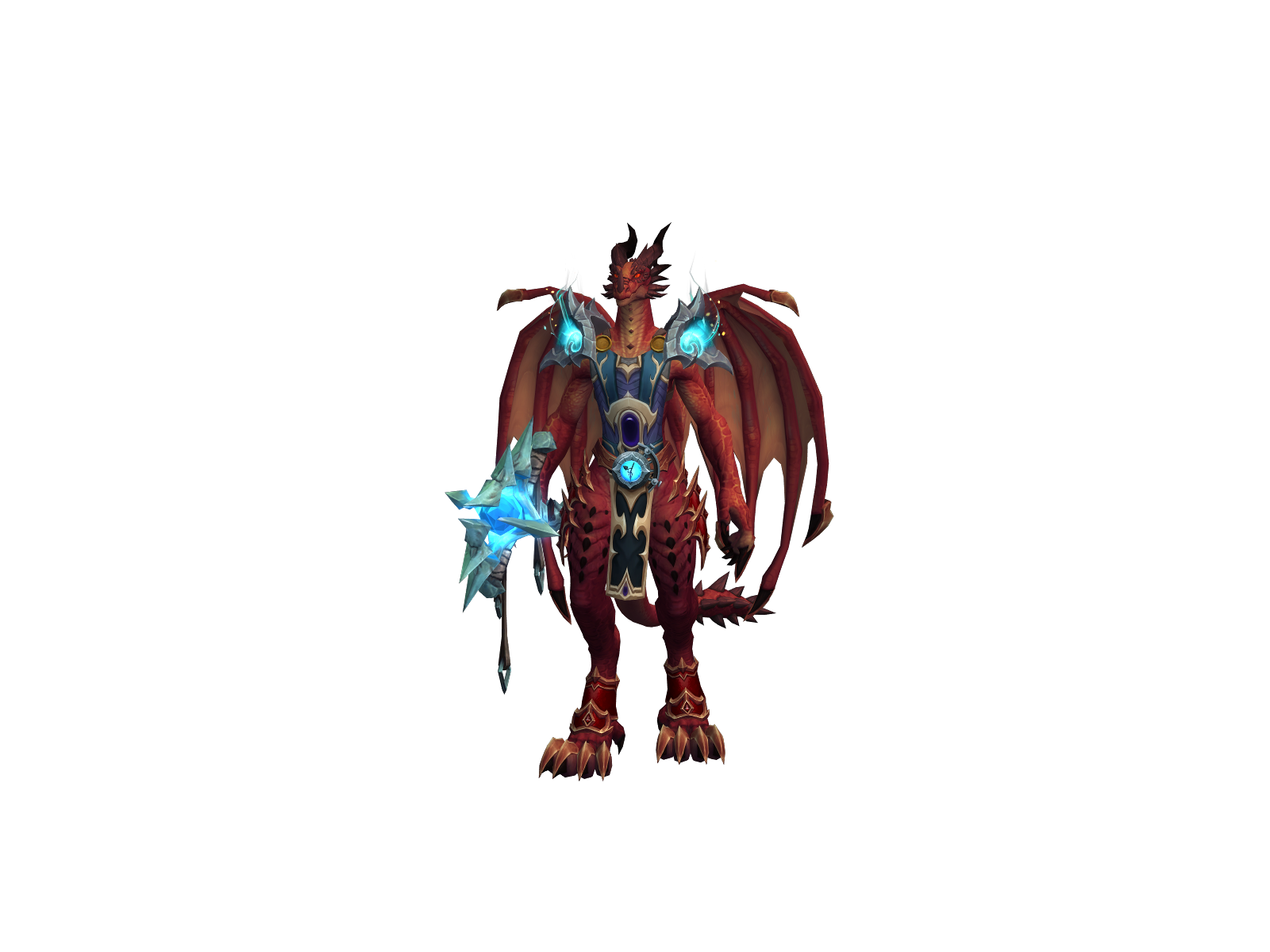Firecok 3D character render