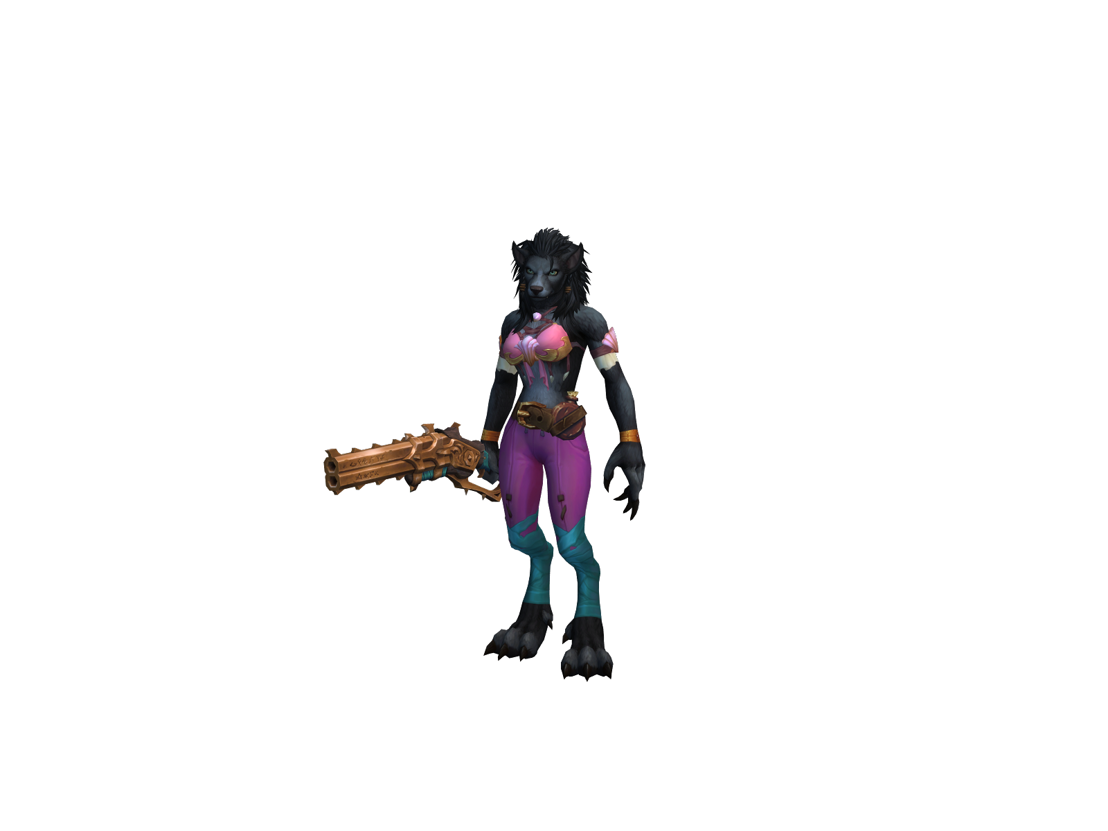 Jocelei 3D character render