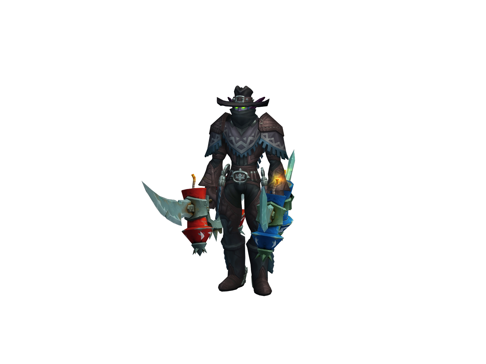 Epitom 3D character render