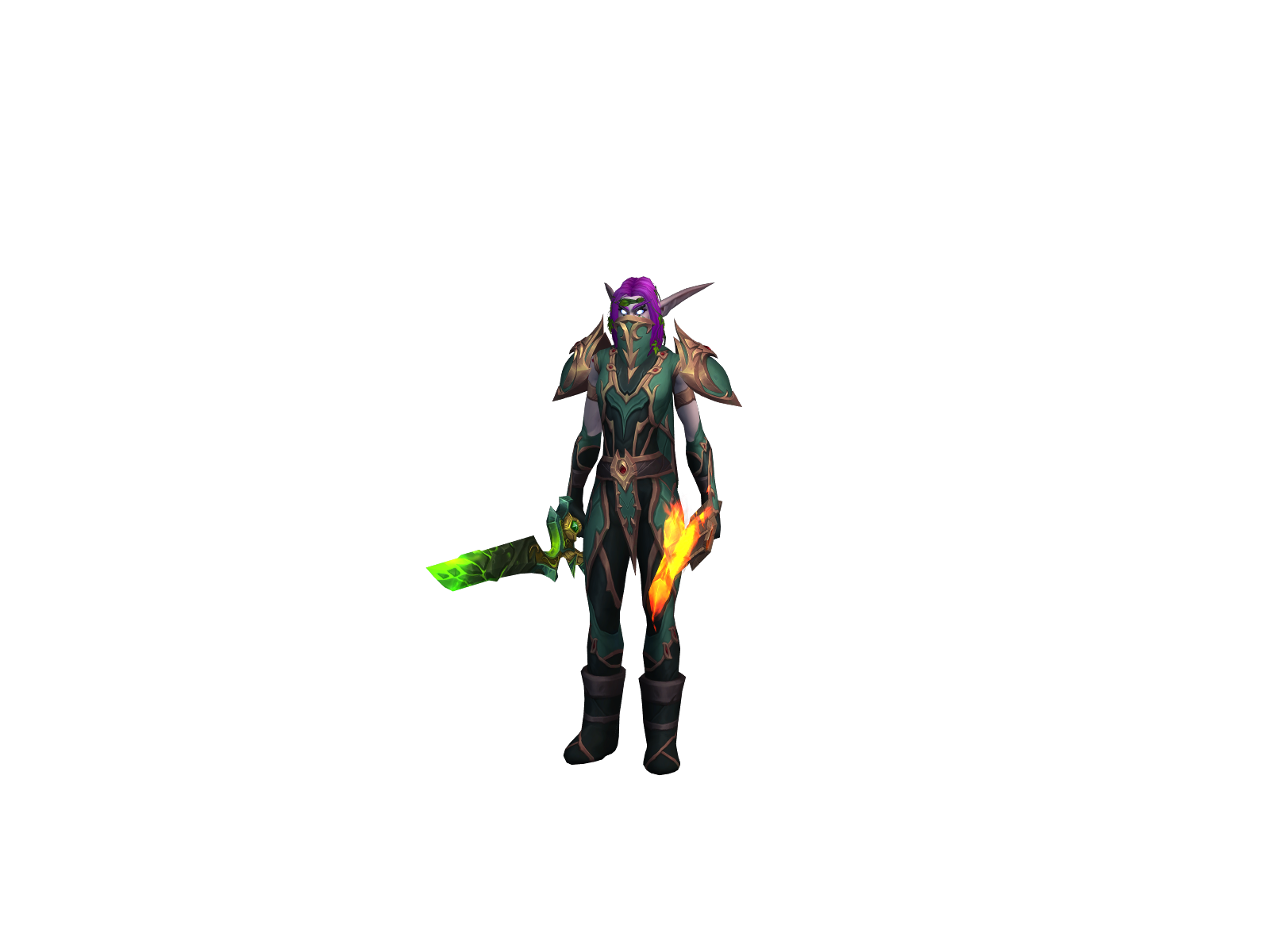 Allmissing 3D character render