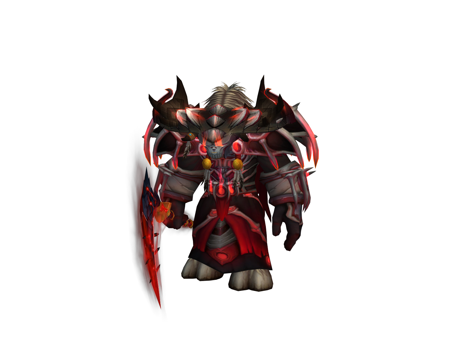 Datan 3D character render