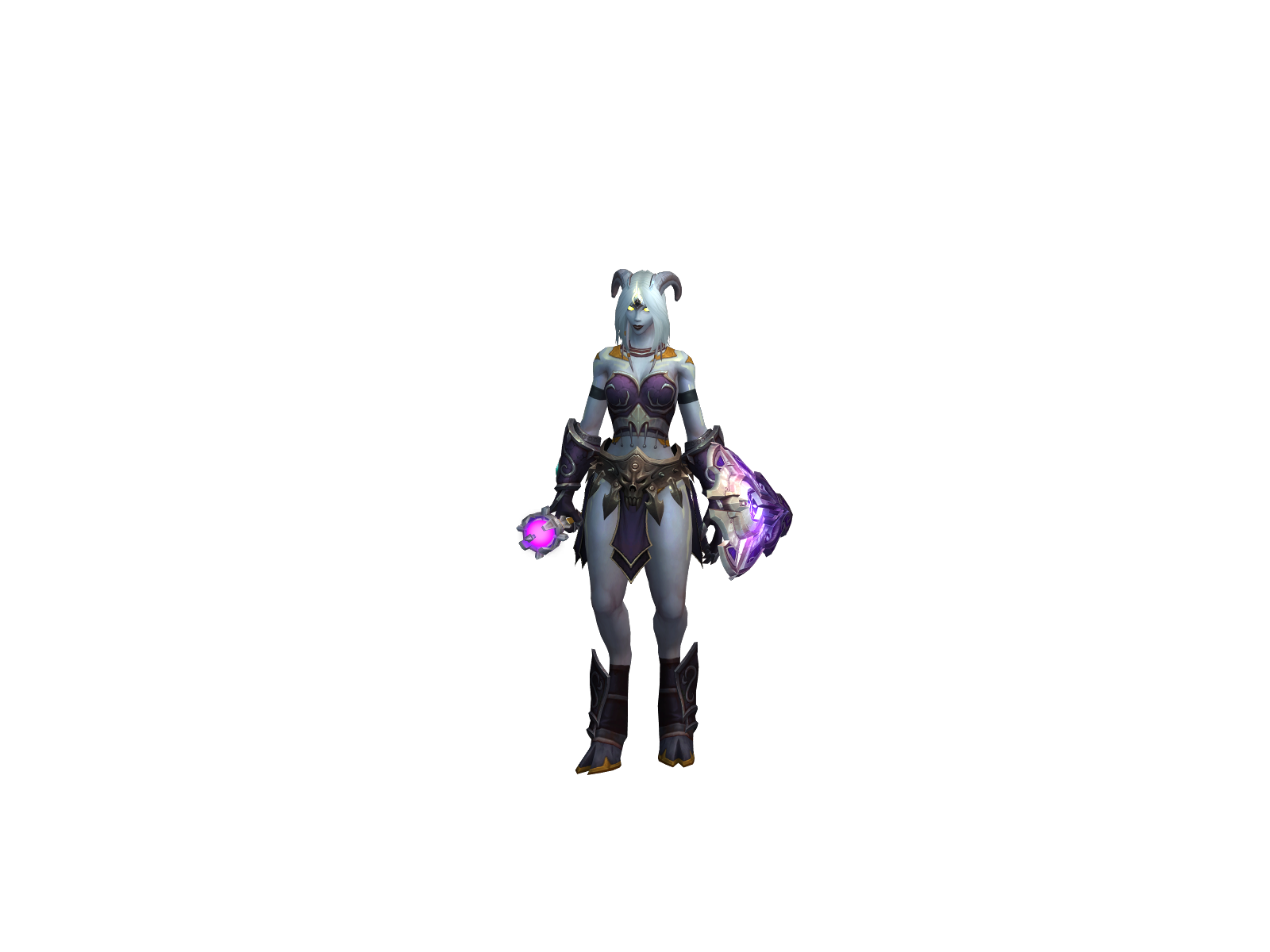 Zorayas 3D character render