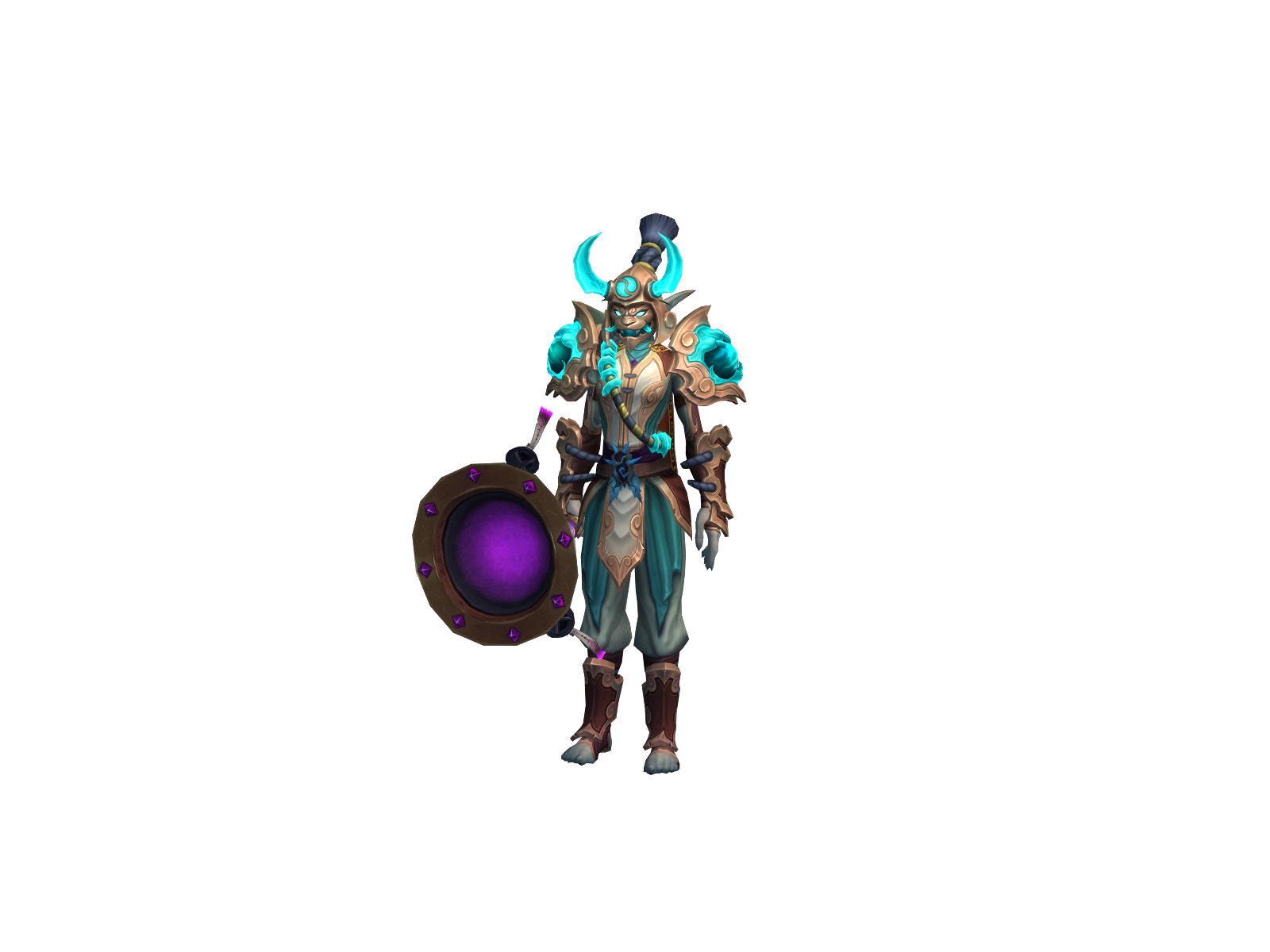 Munkas 3D character render