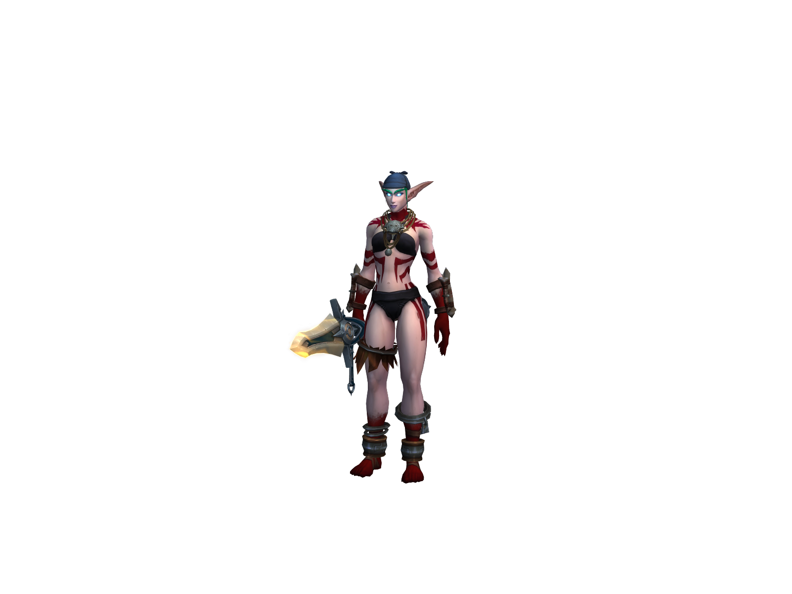 Sisanjemene 3D character render
