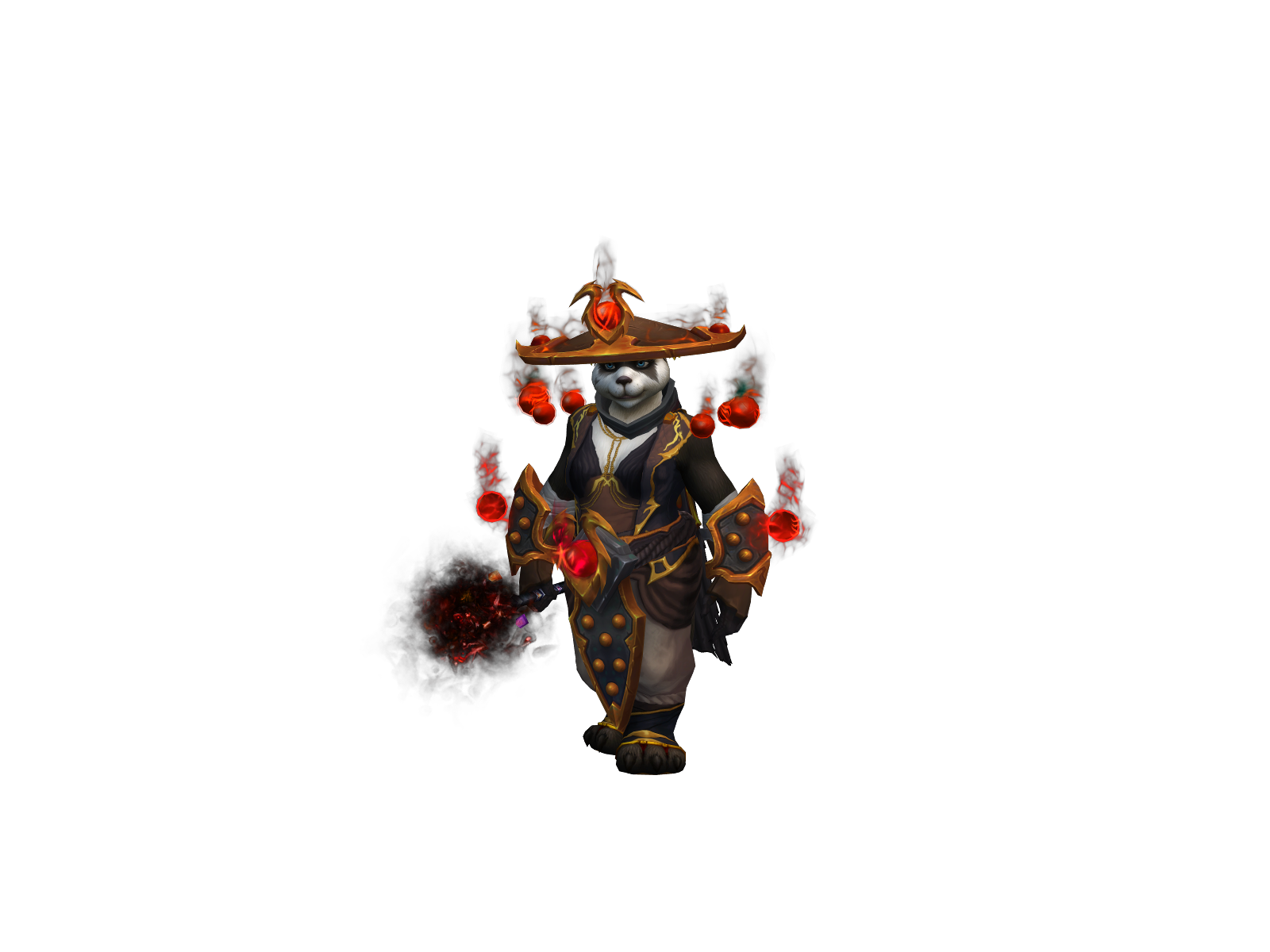 Nuadax 3D character render