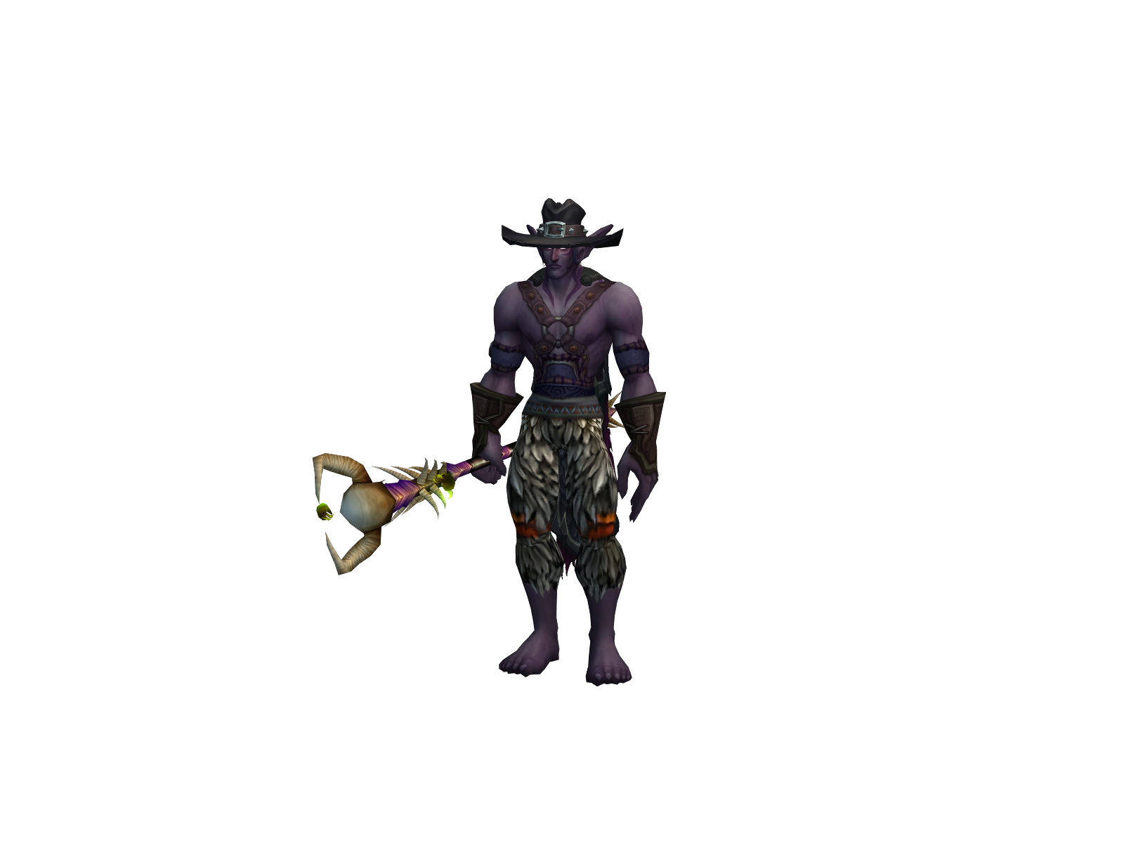 Twiggie 3D character render