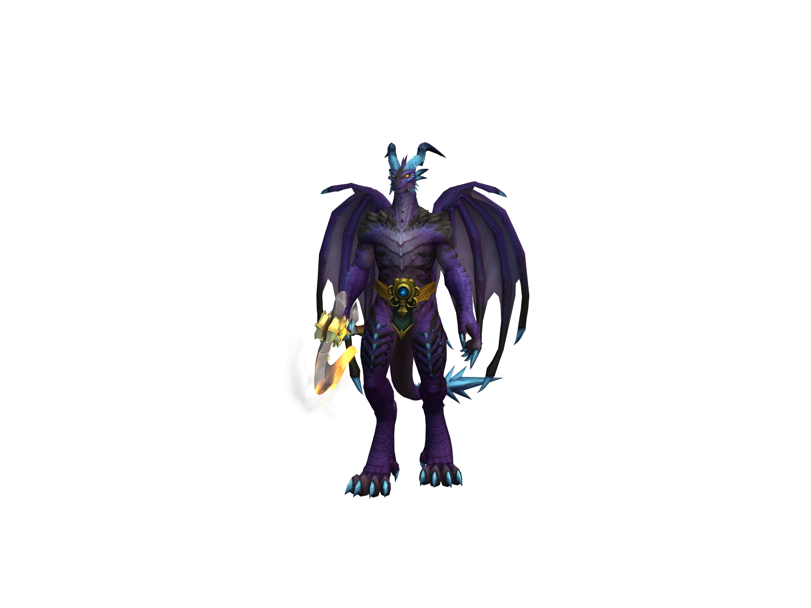 Senessax 3D character render