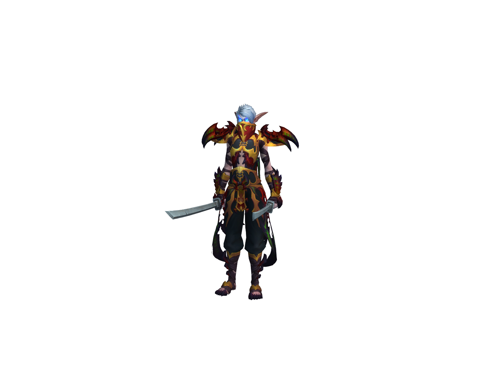 Äldori 3D character render
