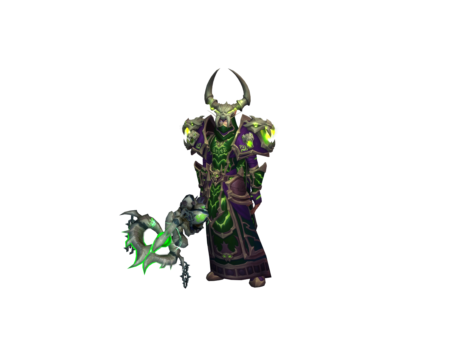 Lockstøck 3D character render