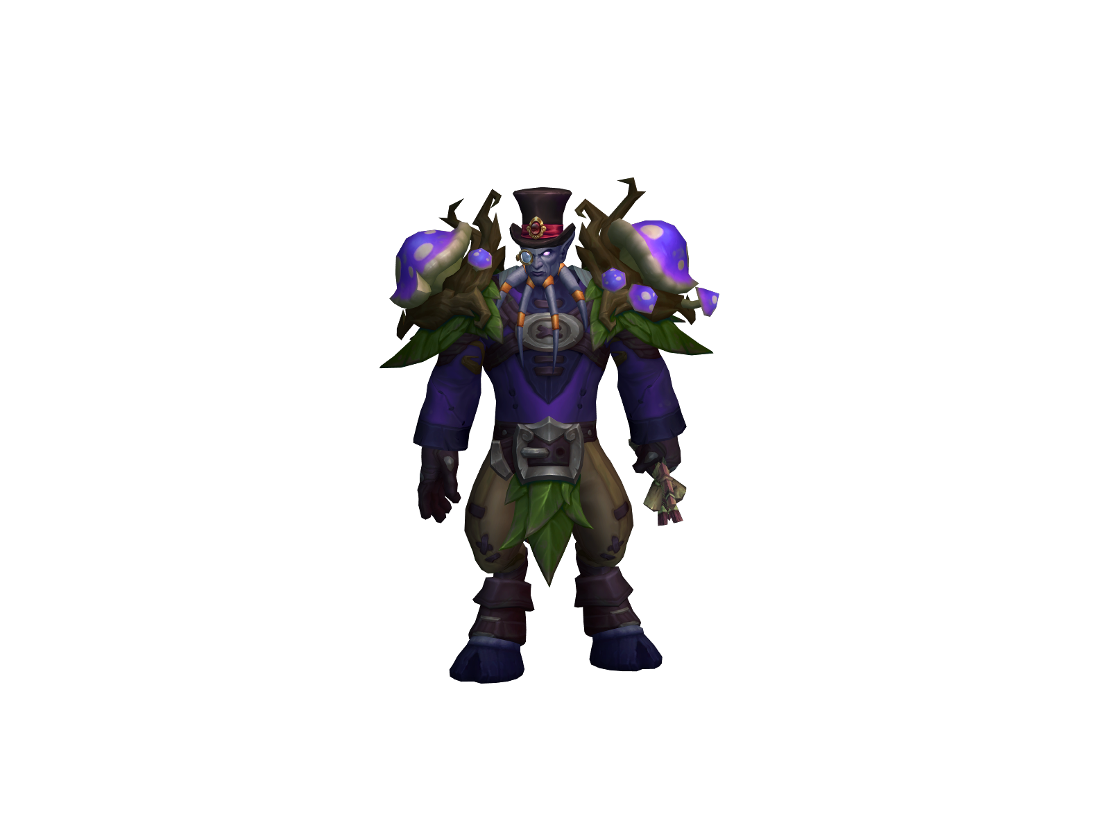 Garnio 3D character render