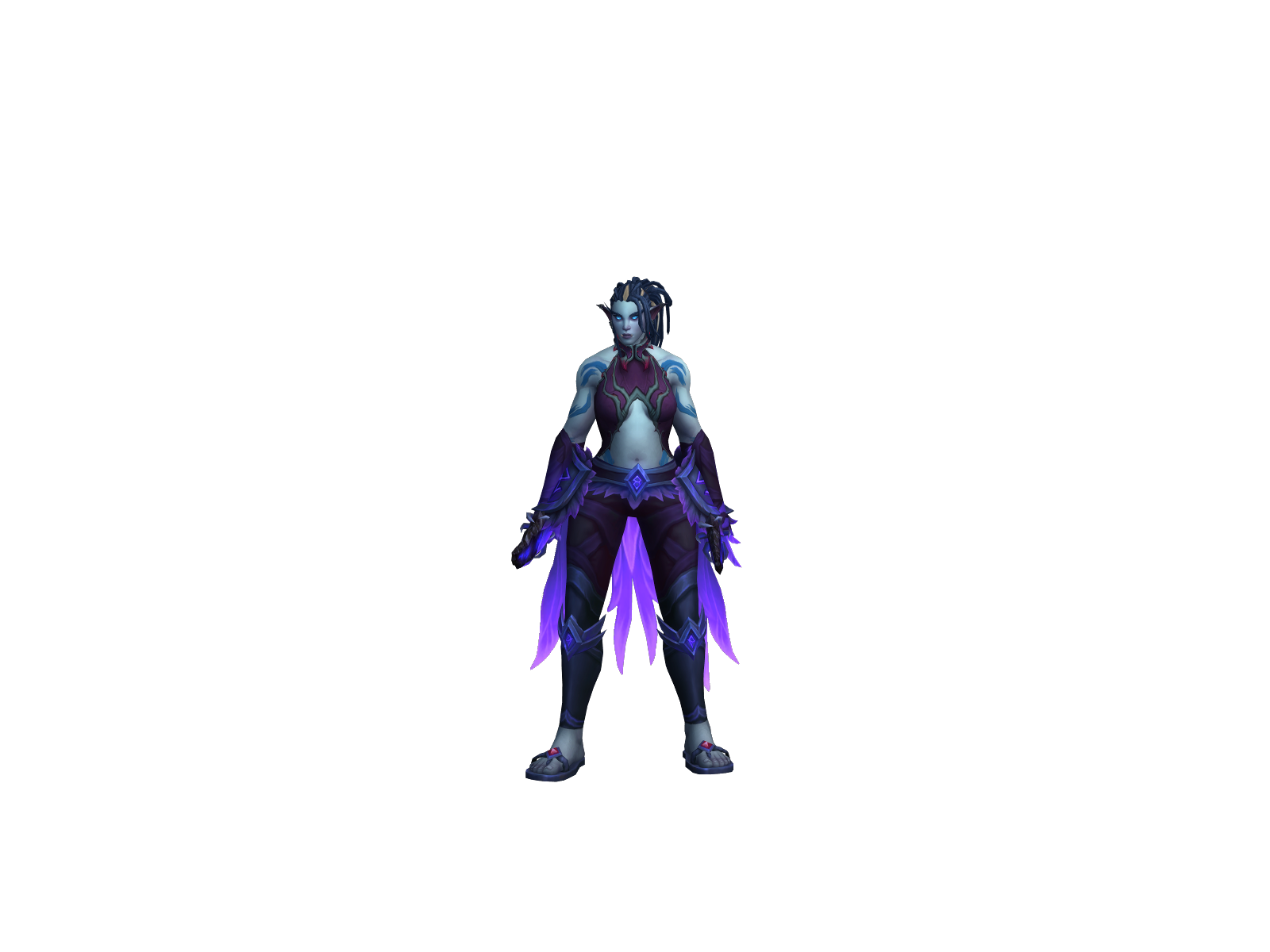Tavia 3D character render
