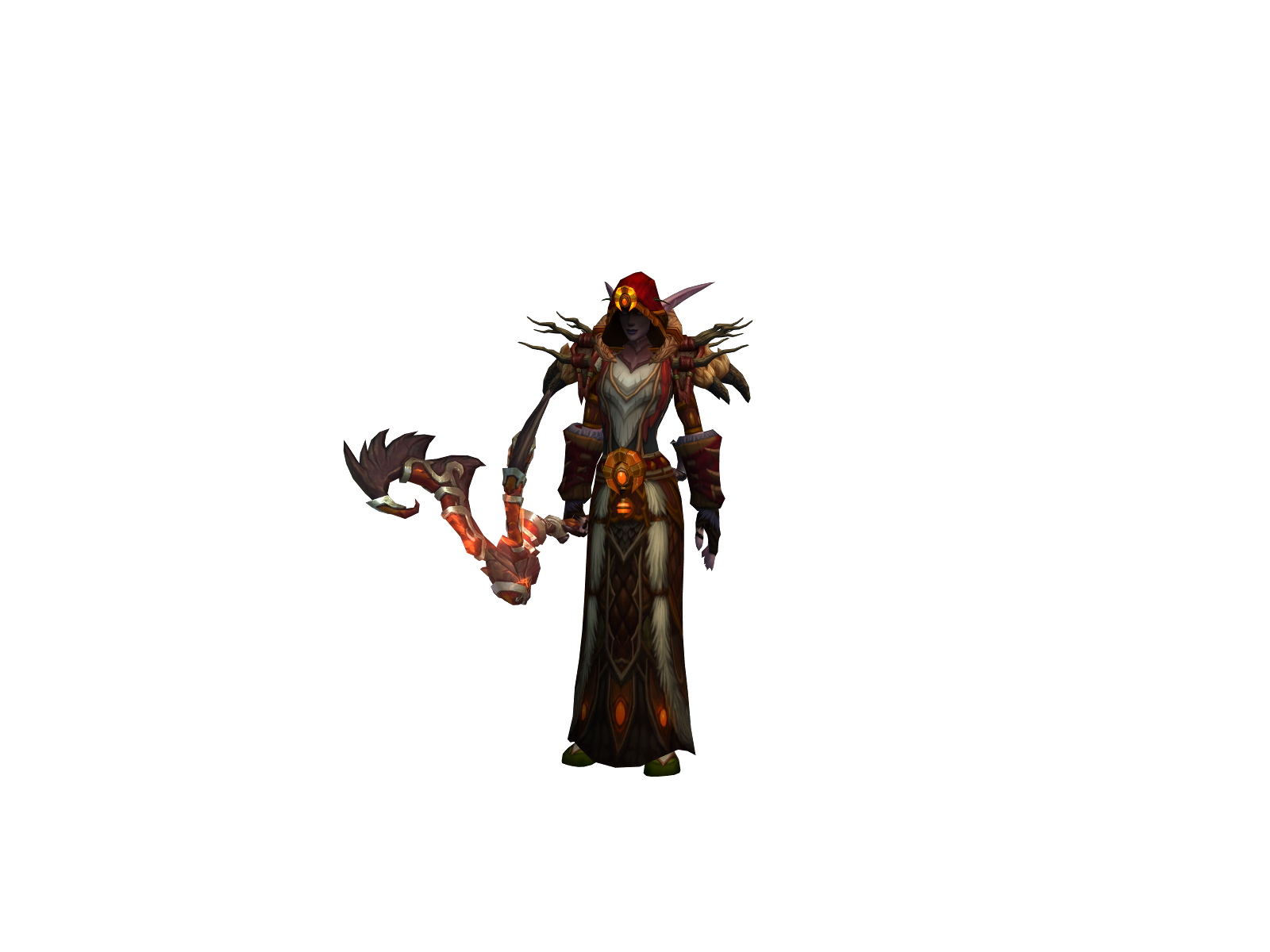 Runa 3D character render