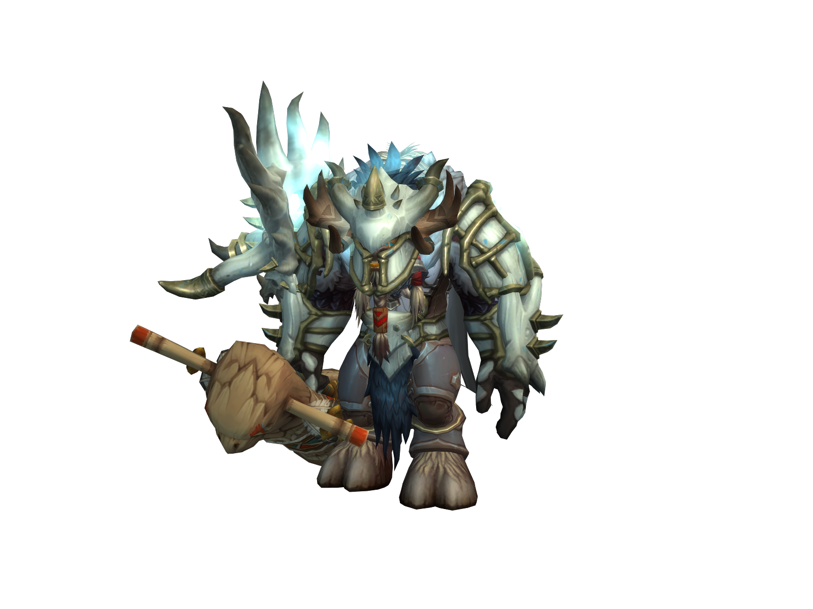 Icedout 3D character render