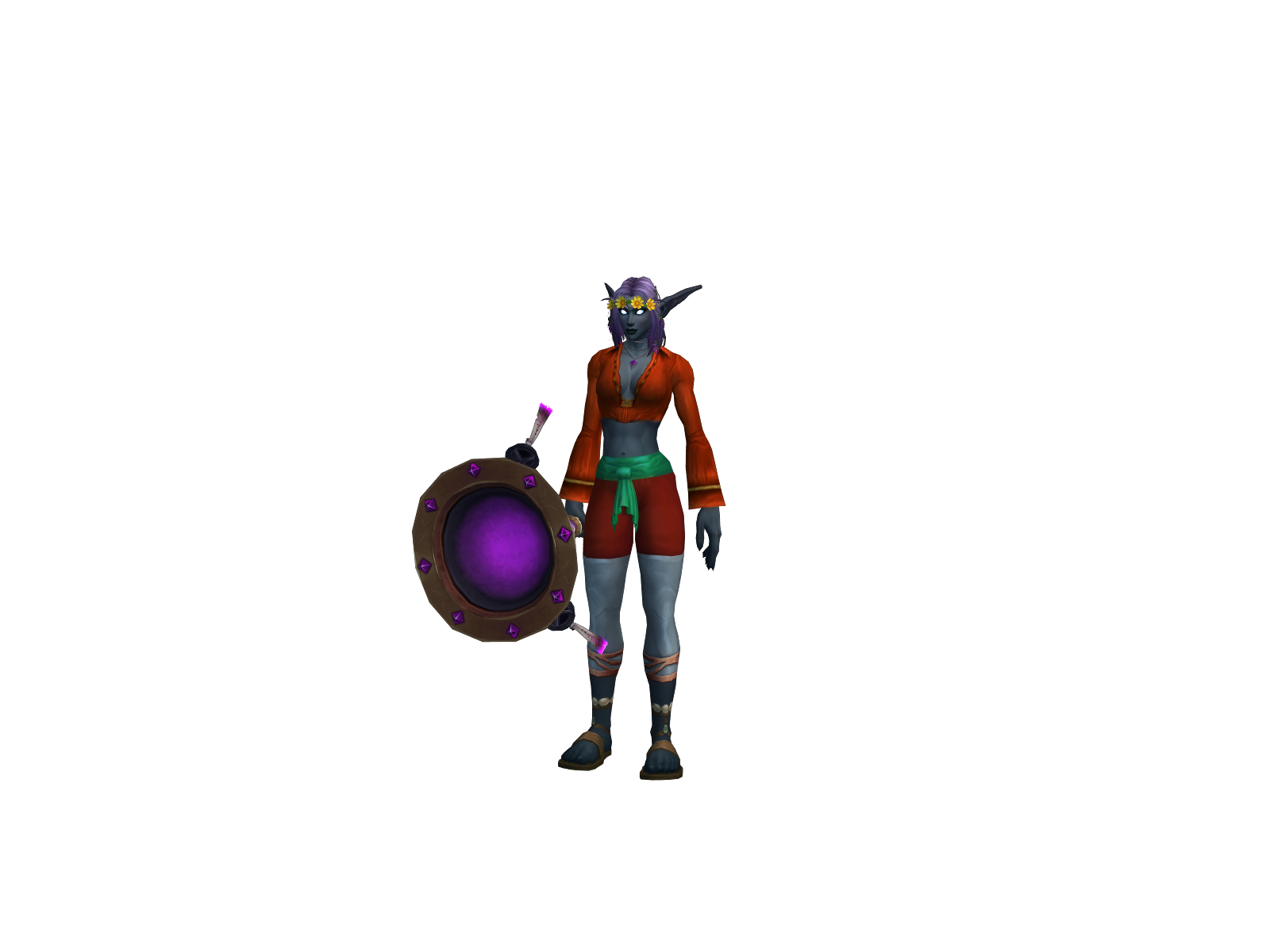 Mahii 3D character render