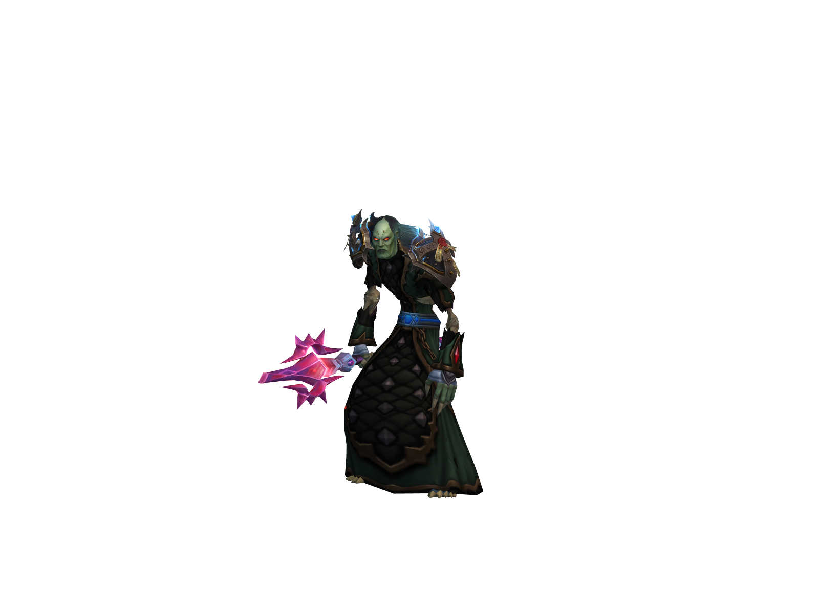 Sarapul 3D character render
