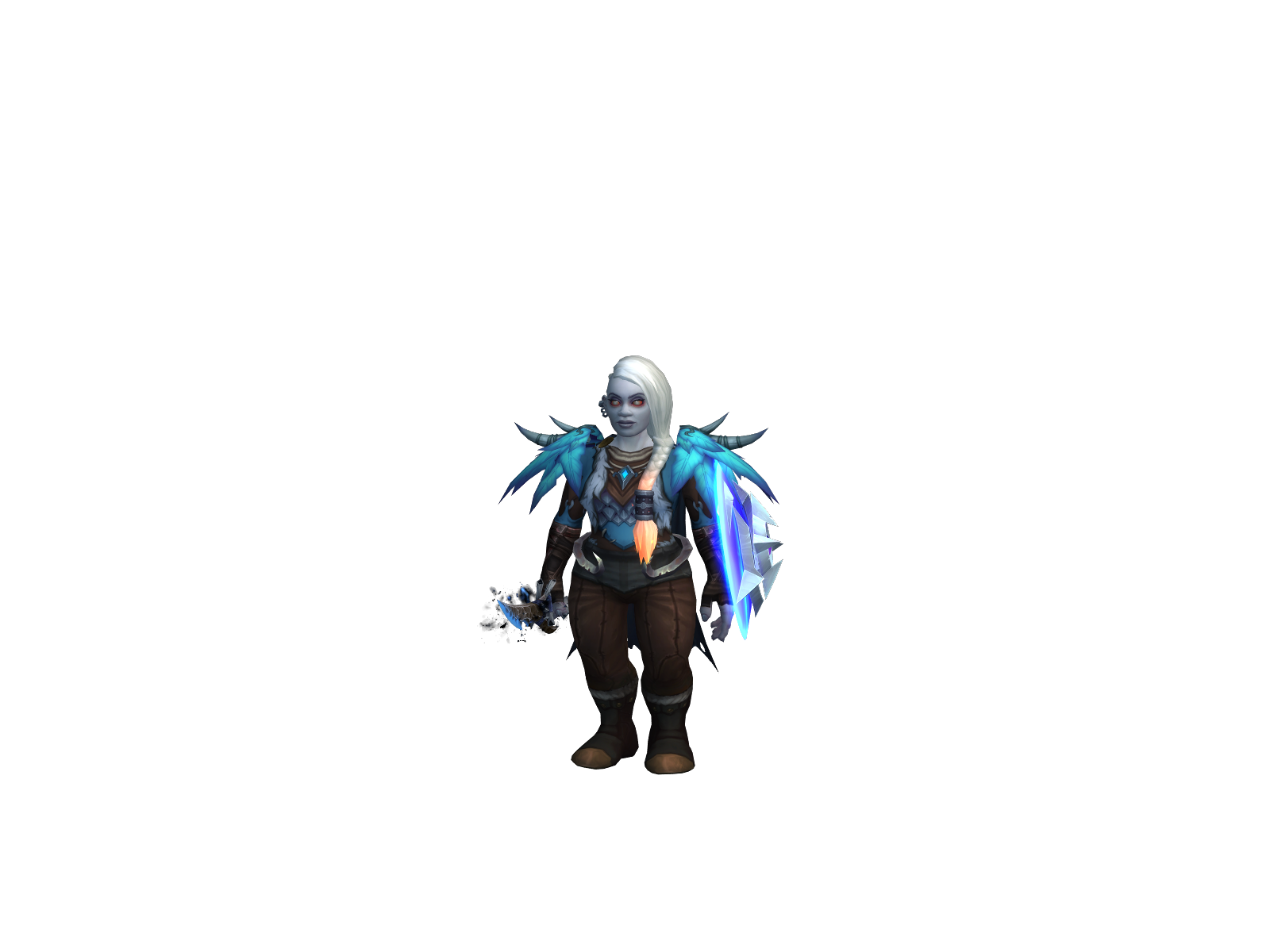 Shadz 3D character render